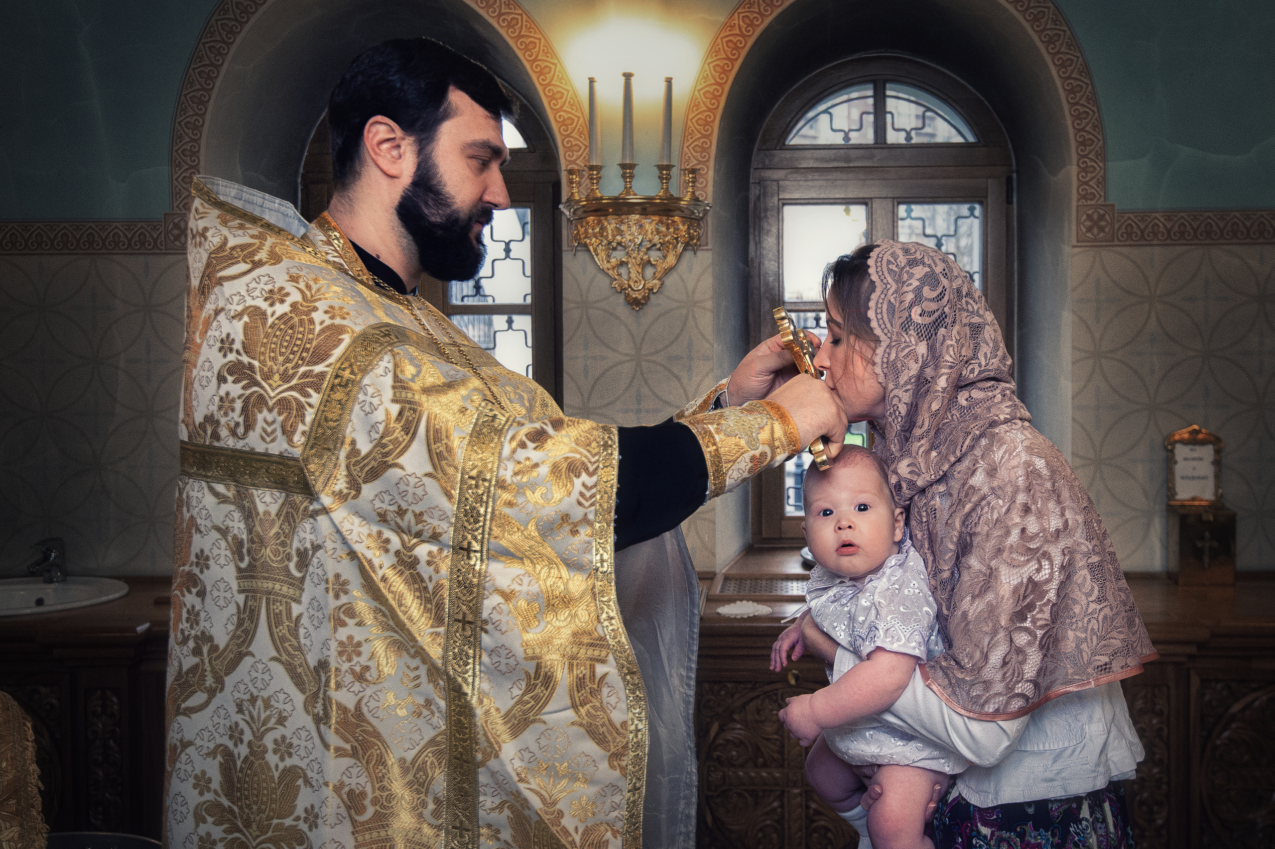 Таинство крещения. Свадебный фотограф Наталья Немцева в Санкт-Петербурге