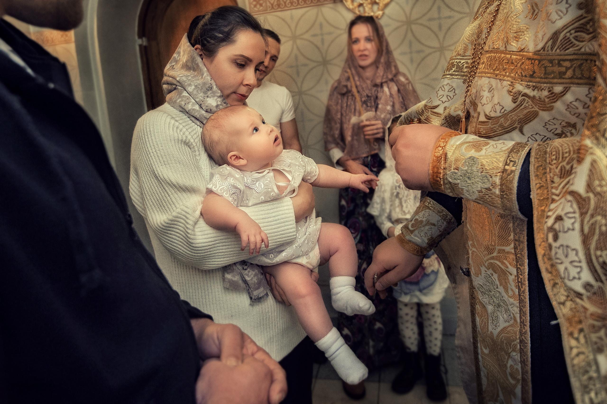 Таинство крещения. Свадебный фотограф Наталья Немцева в Санкт-Петербурге