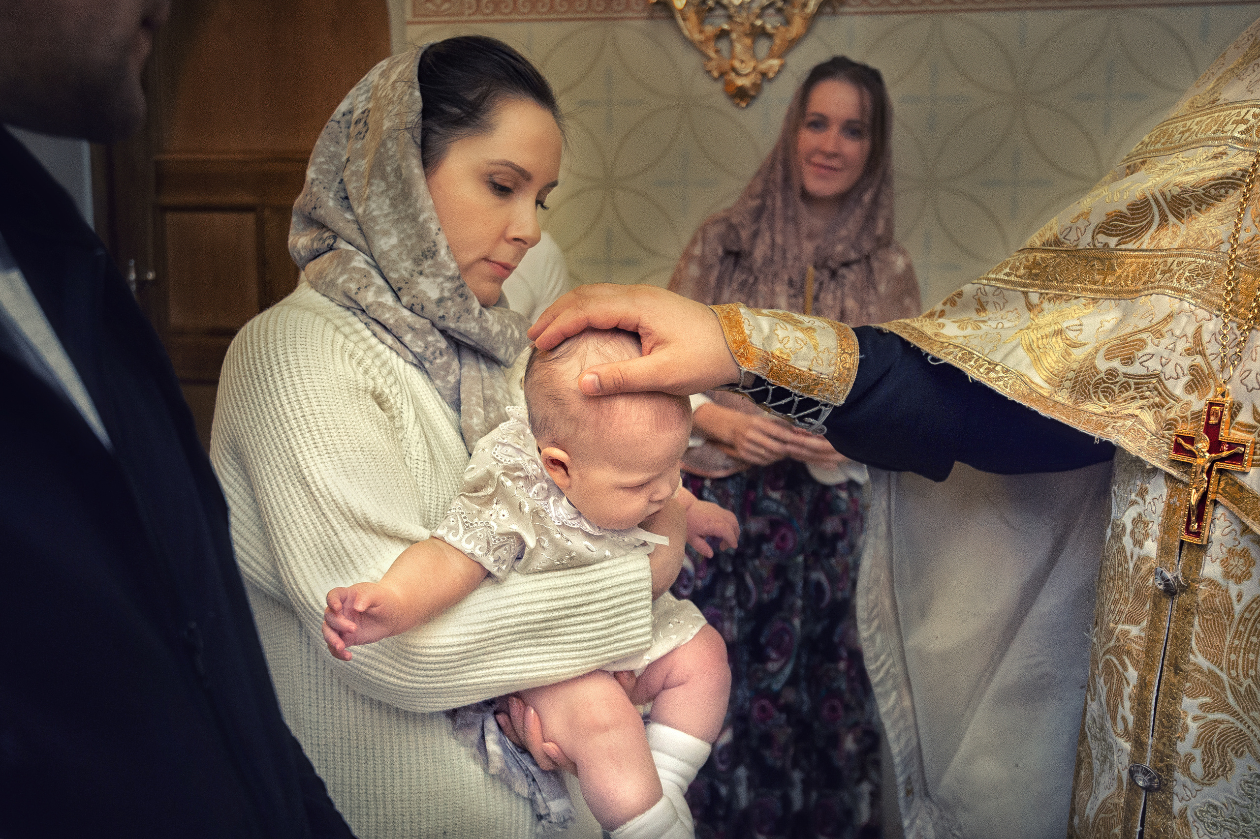 Таинство крещения. Свадебный фотограф Наталья Немцева в Санкт-Петербурге