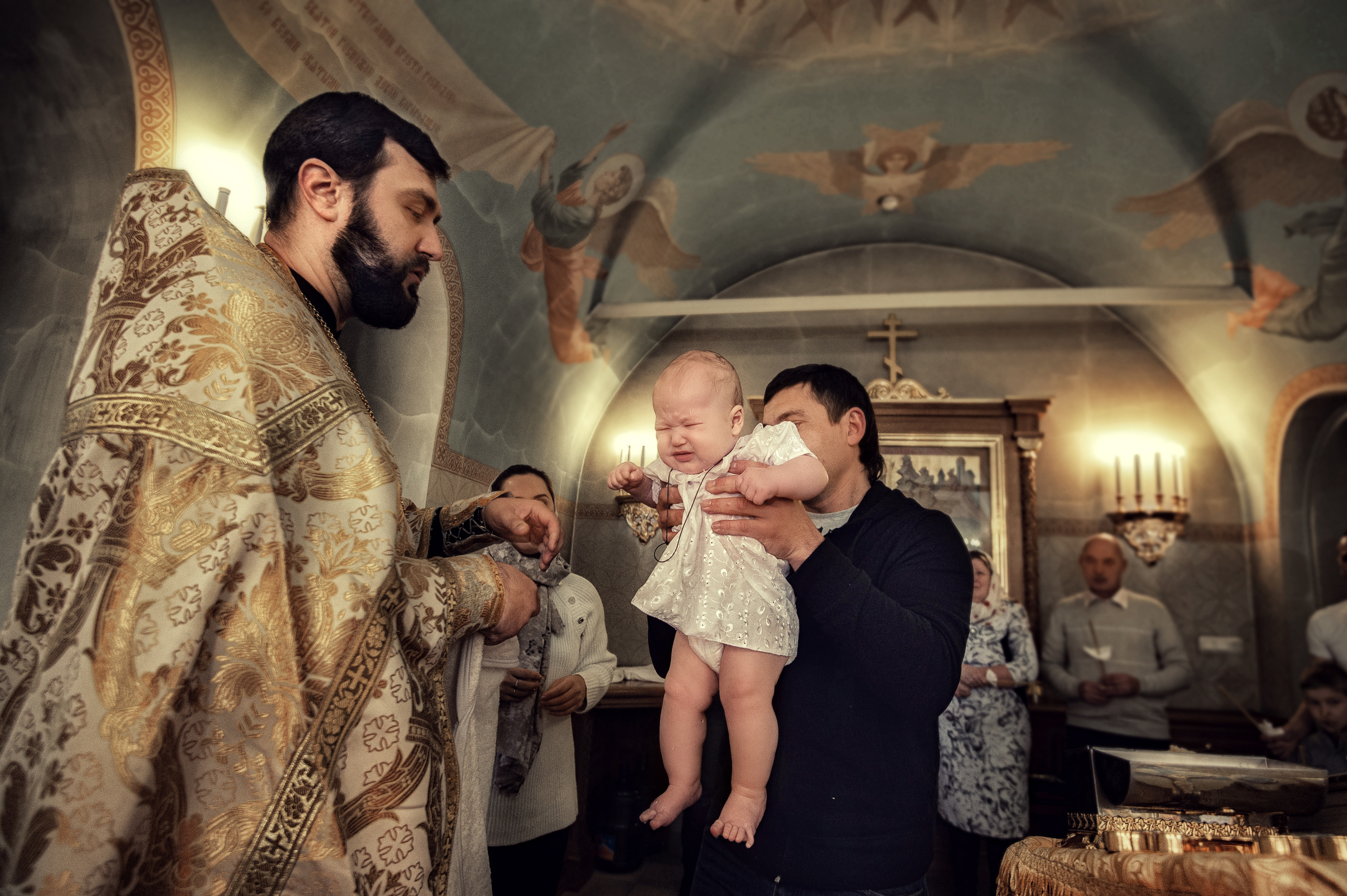 Таинство крещения. Свадебный фотограф Наталья Немцева в Санкт-Петербурге