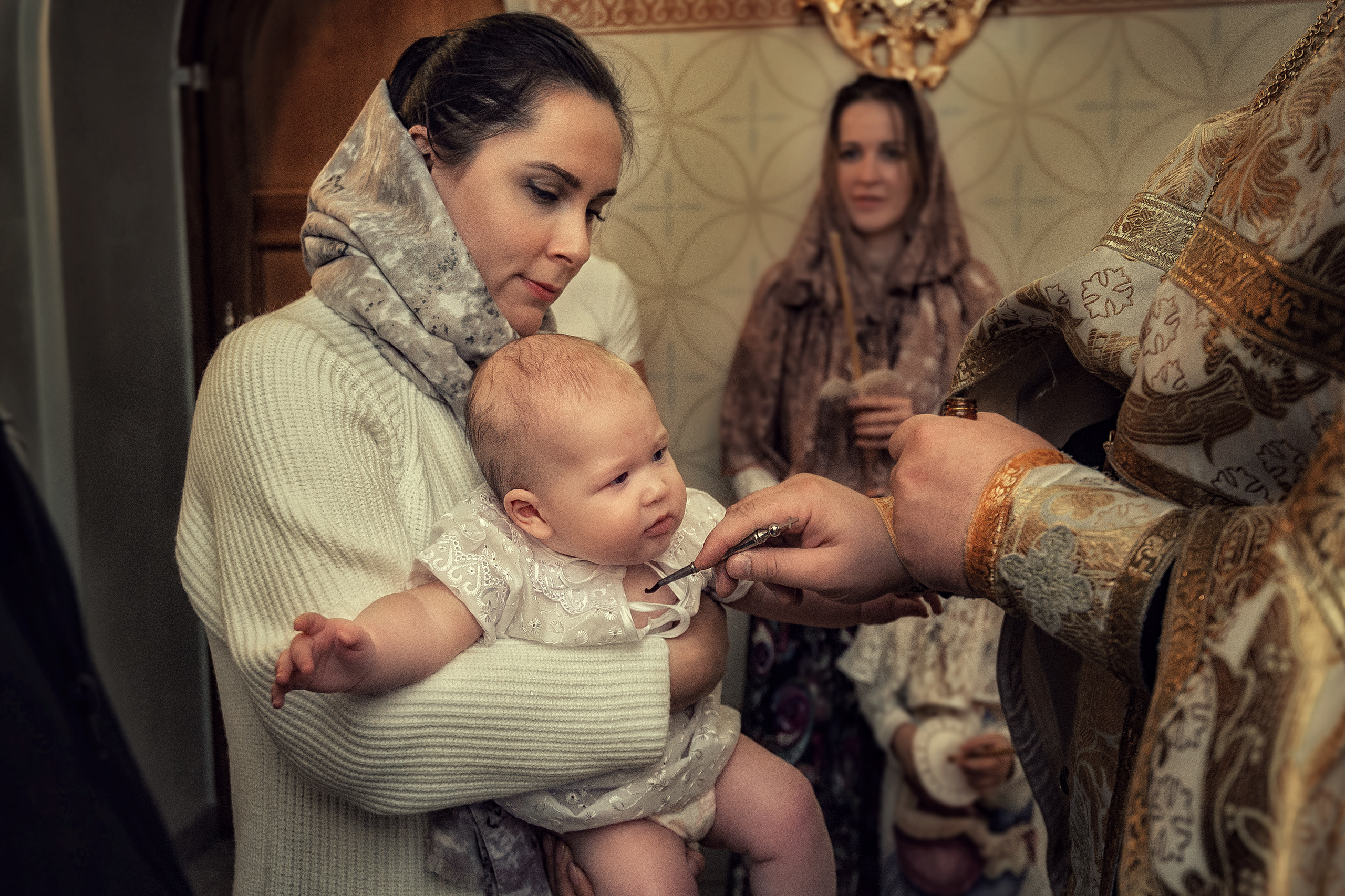 Таинство крещения. Свадебный фотограф Наталья Немцева в Санкт-Петербурге