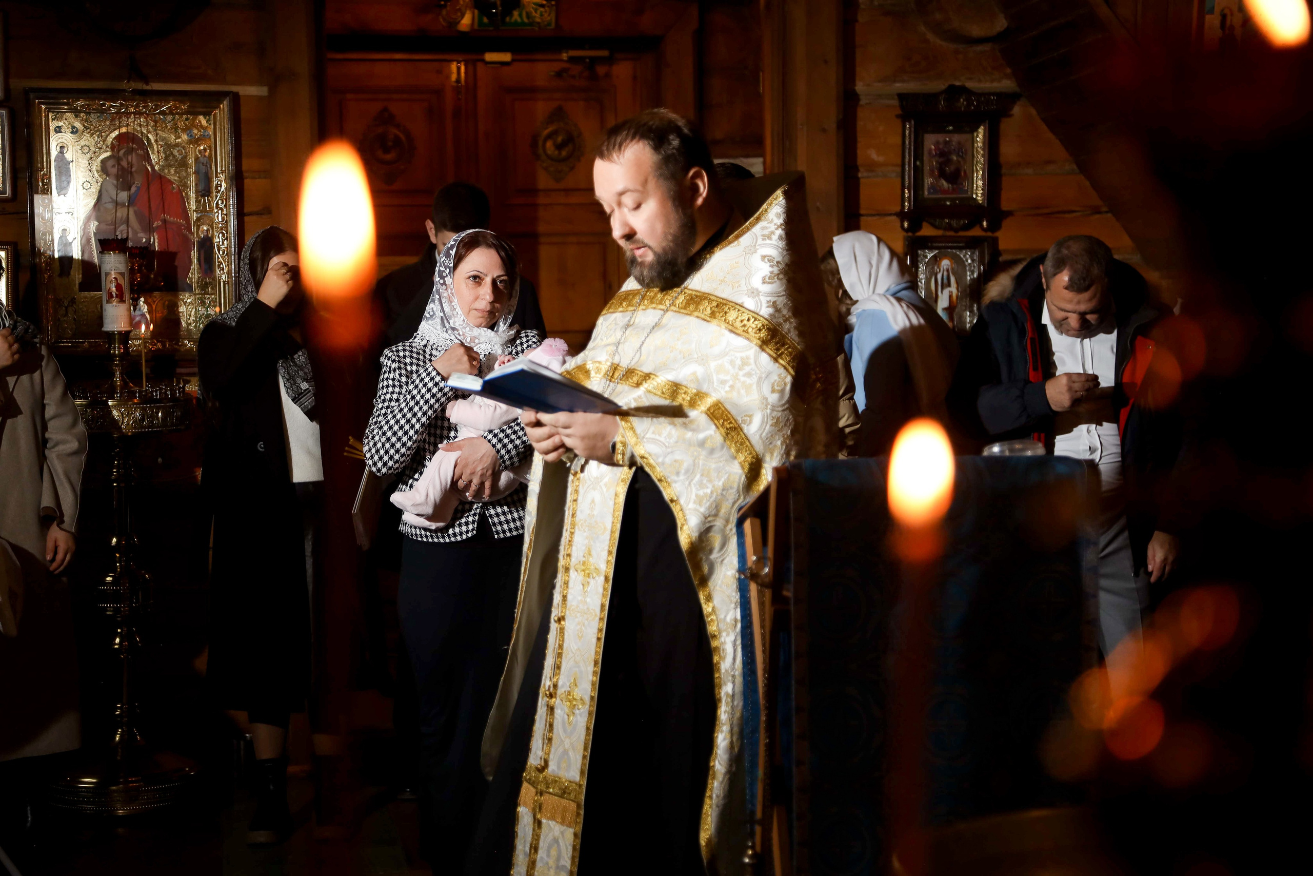 Крестины. Фотограф Антон Чупринин
