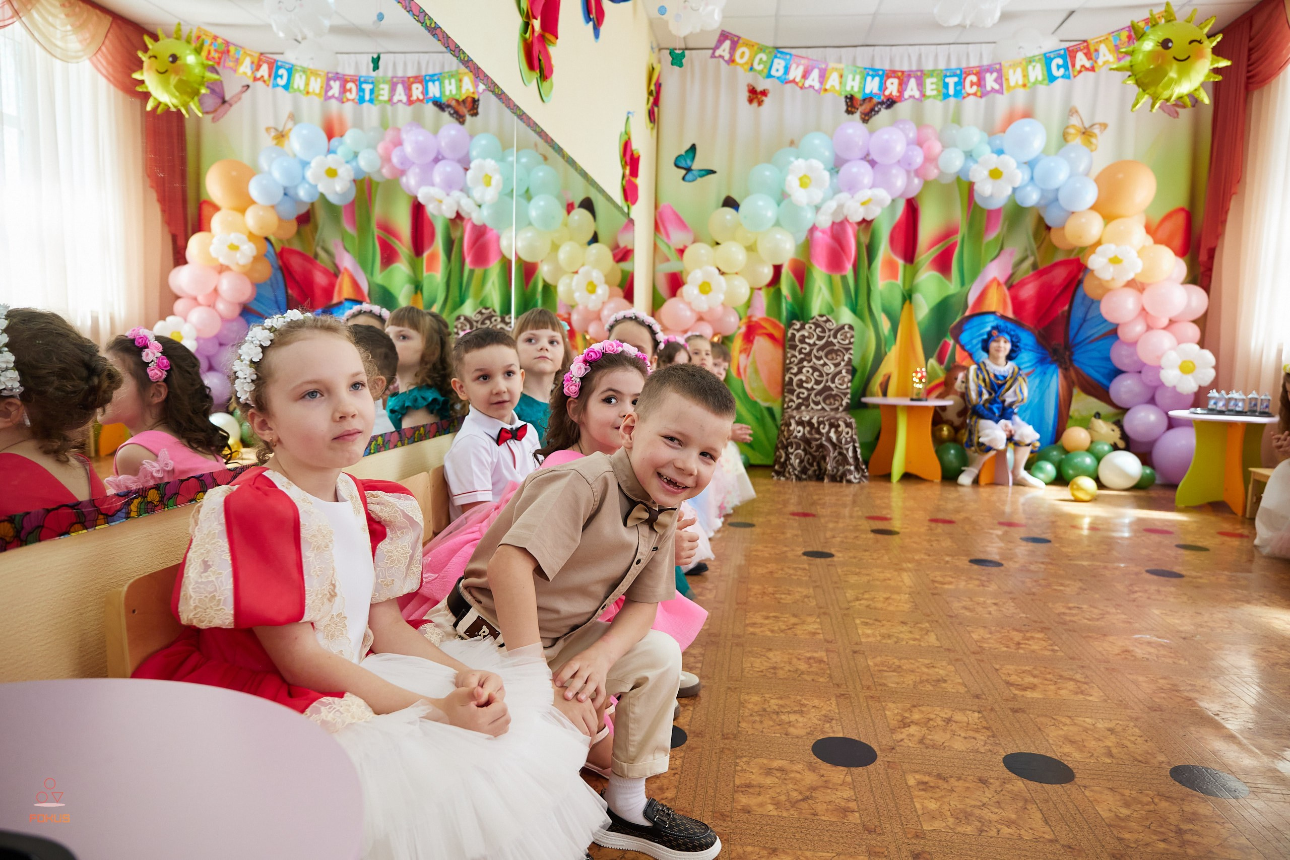 Выпускной детский сад. Спортивный фотограф Некрасов Денис