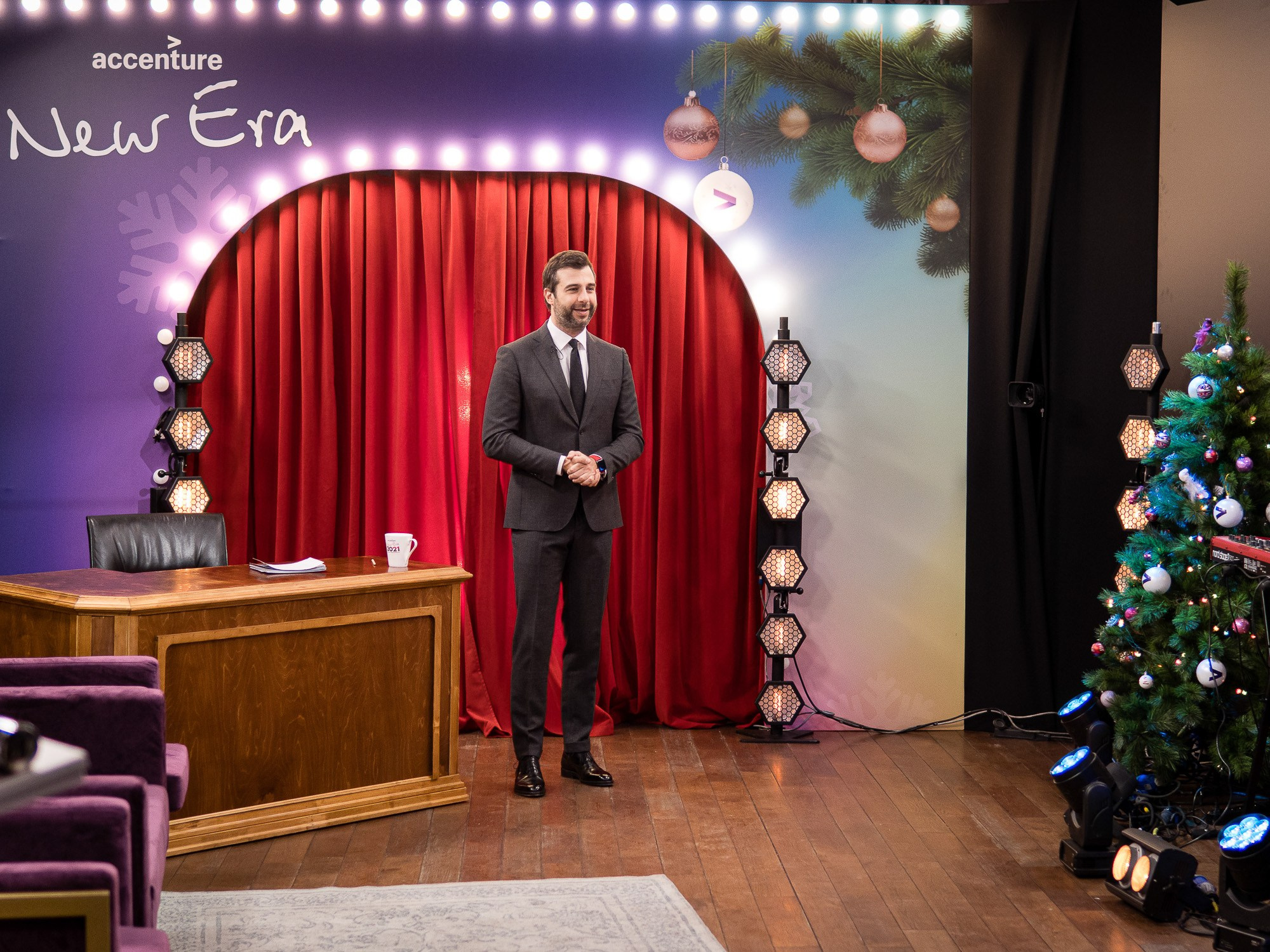 Новогоднее мероприятие Accenture Russia. Репортажный фотограф Денис Тихомиров. Москва