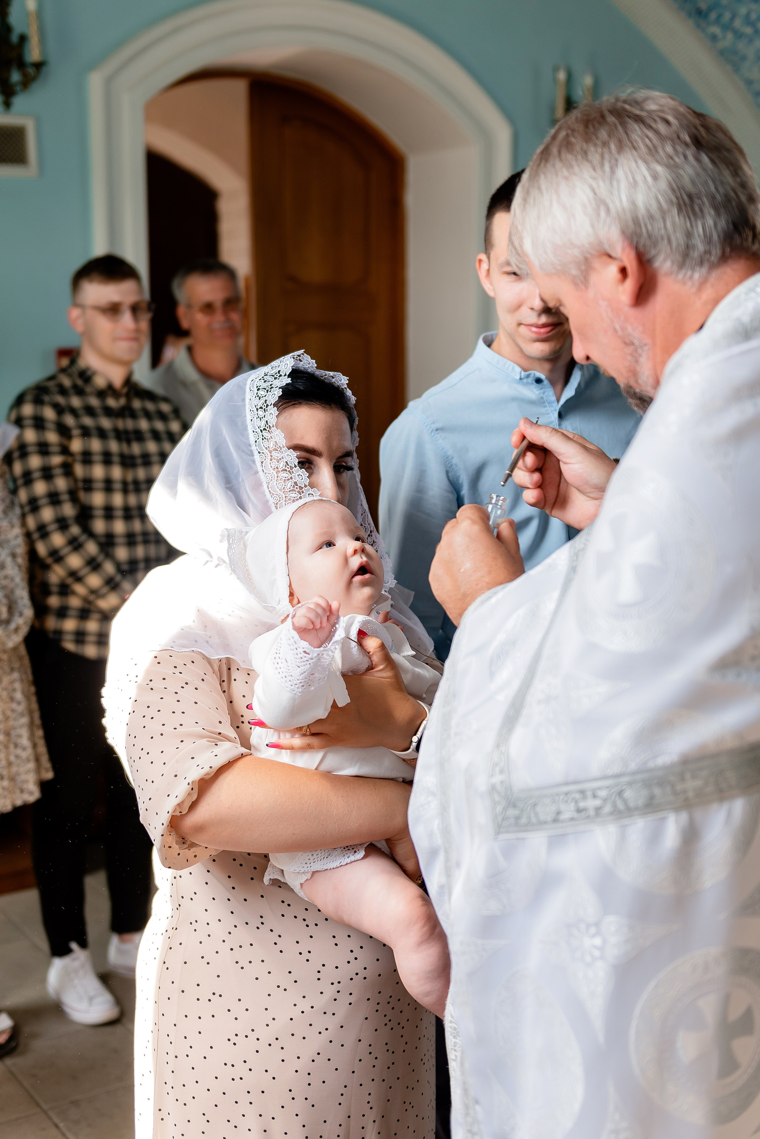 Крещение Ясеньки. Фотограф Татьяна Иванчикова