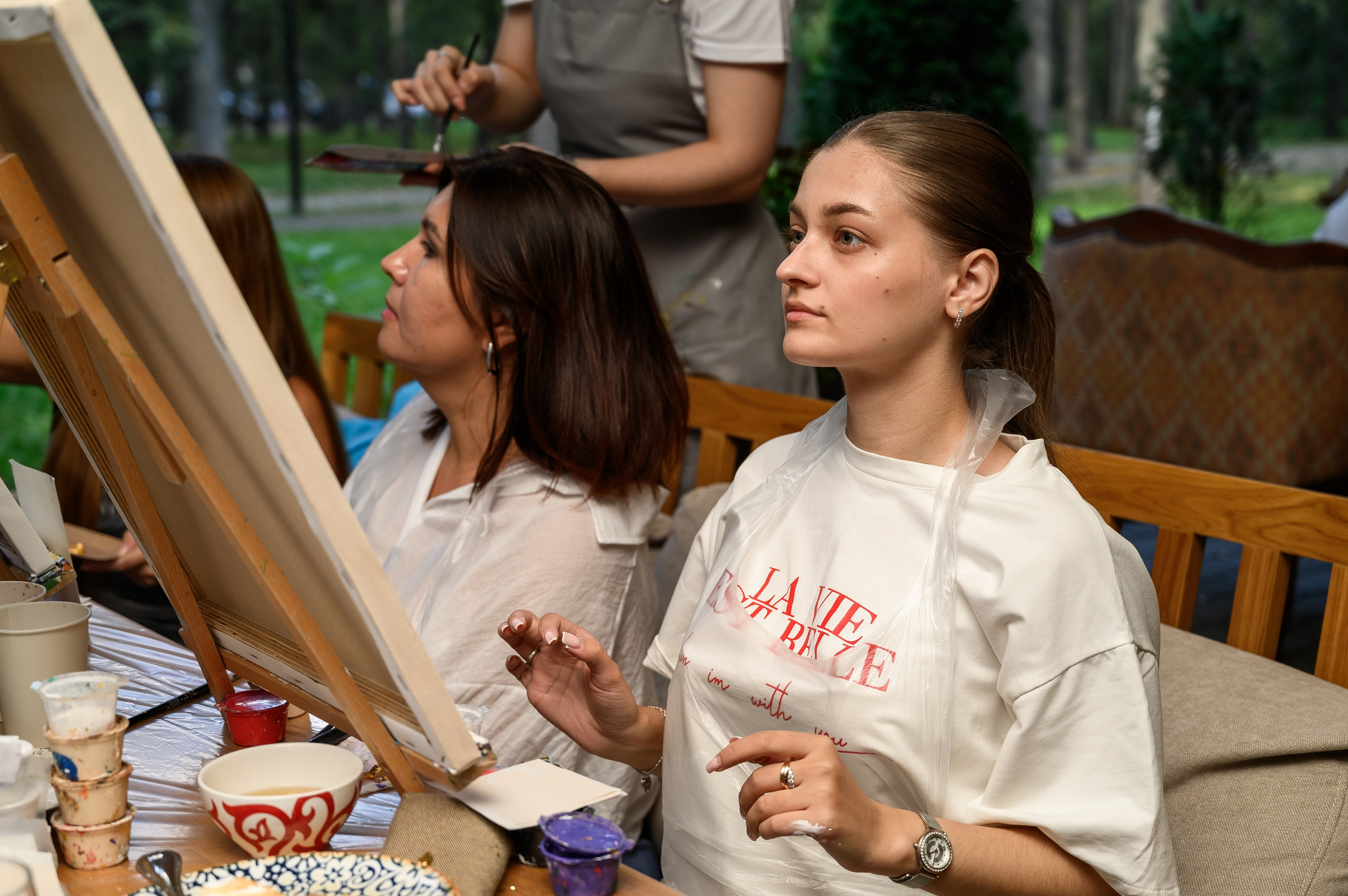 Репортаж с творческой встречи на летней веранде