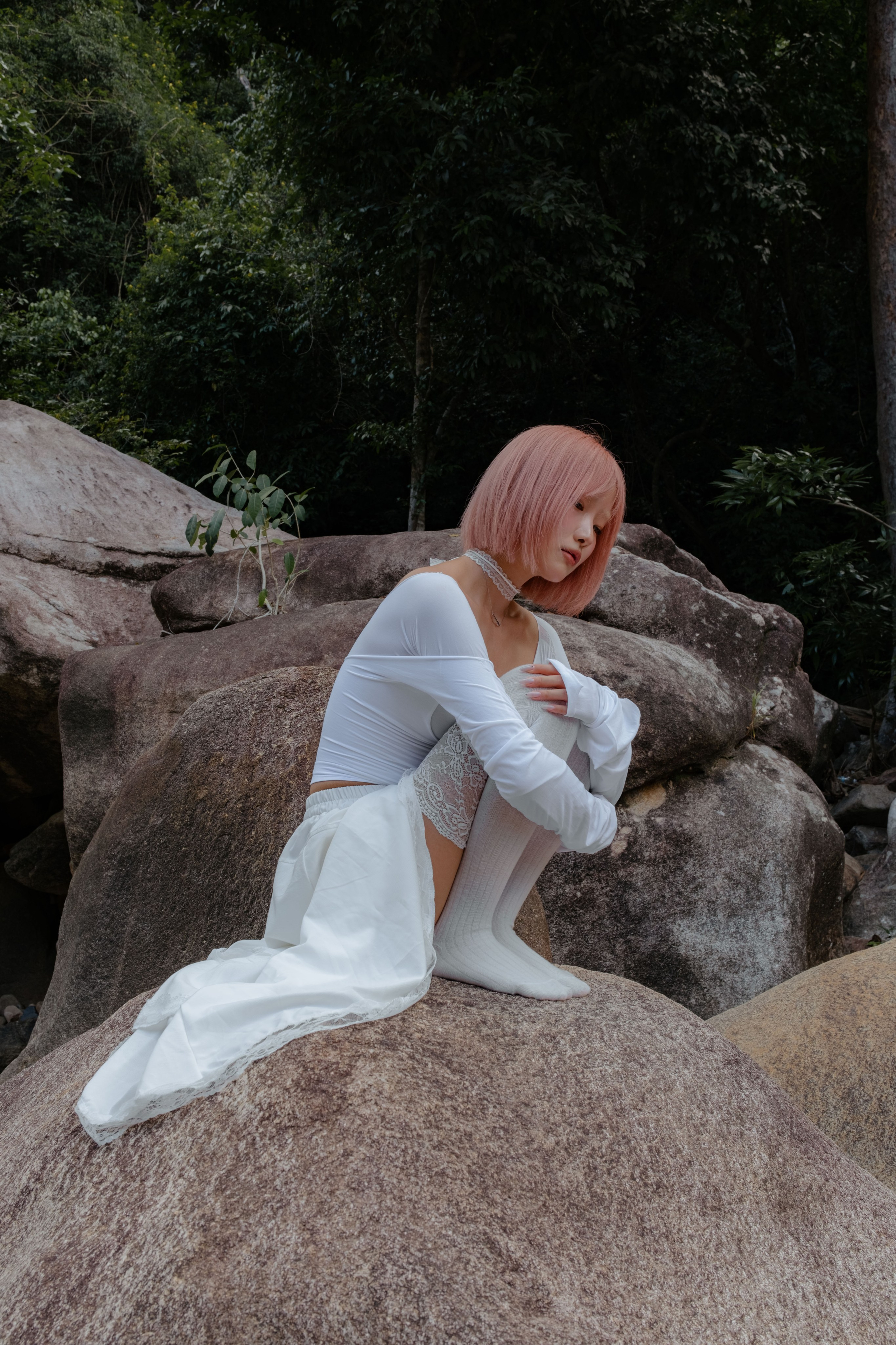 Location "Ba Ho Waterfall". Portrait photographer Nha Trang | Julia Meshanina