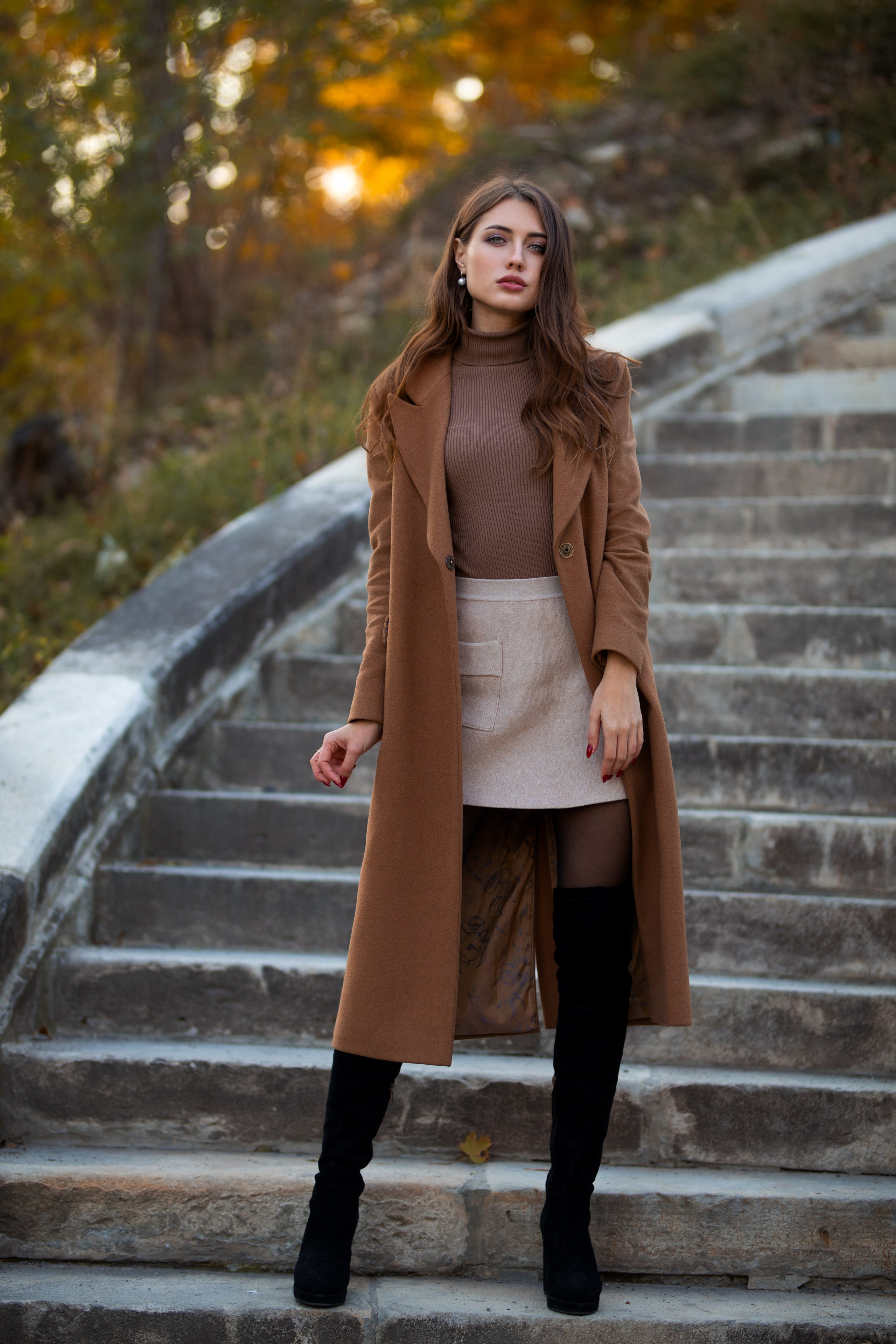 Осенняя съемка с Анастасией на природе в формате для «себя»