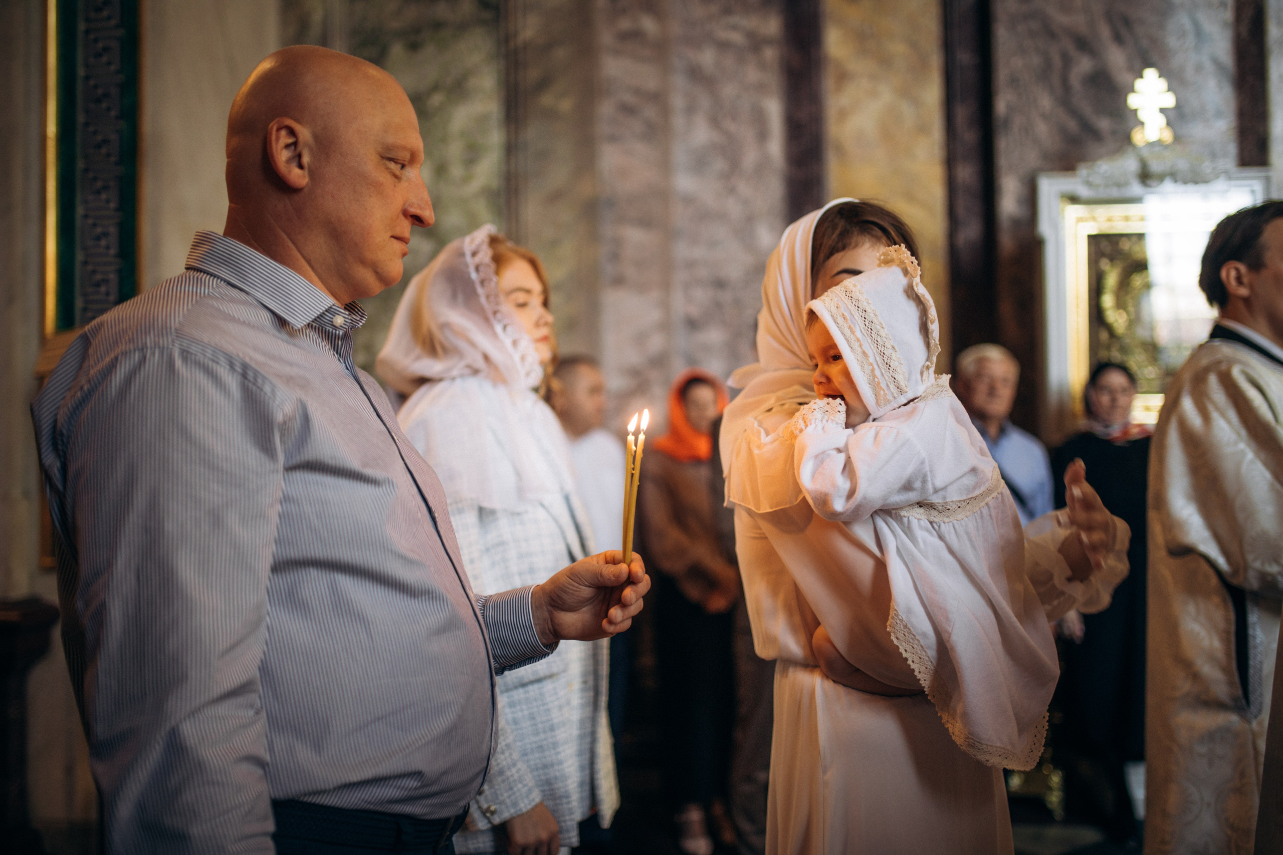 Крещение для Милы и Андрея. Klerout Photographer