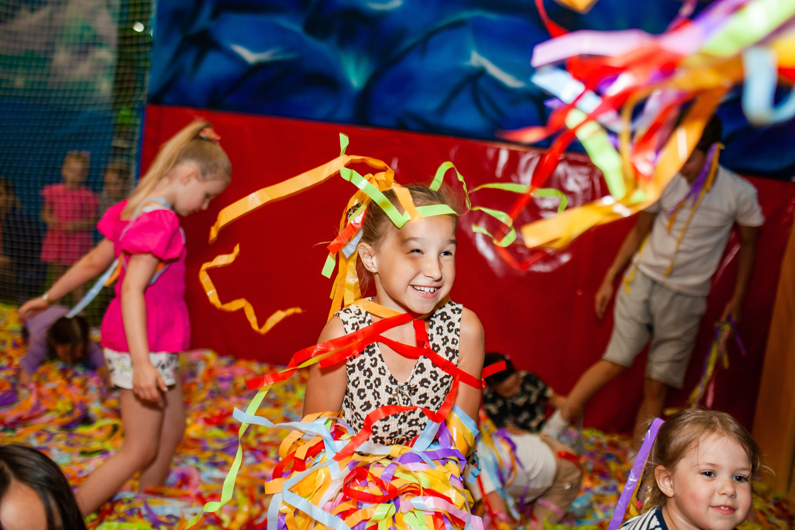 День рождения Даши Ленточная дискотека. Детский и семейный фотограф в Санкт-Петербурге Елизавета Сорокина