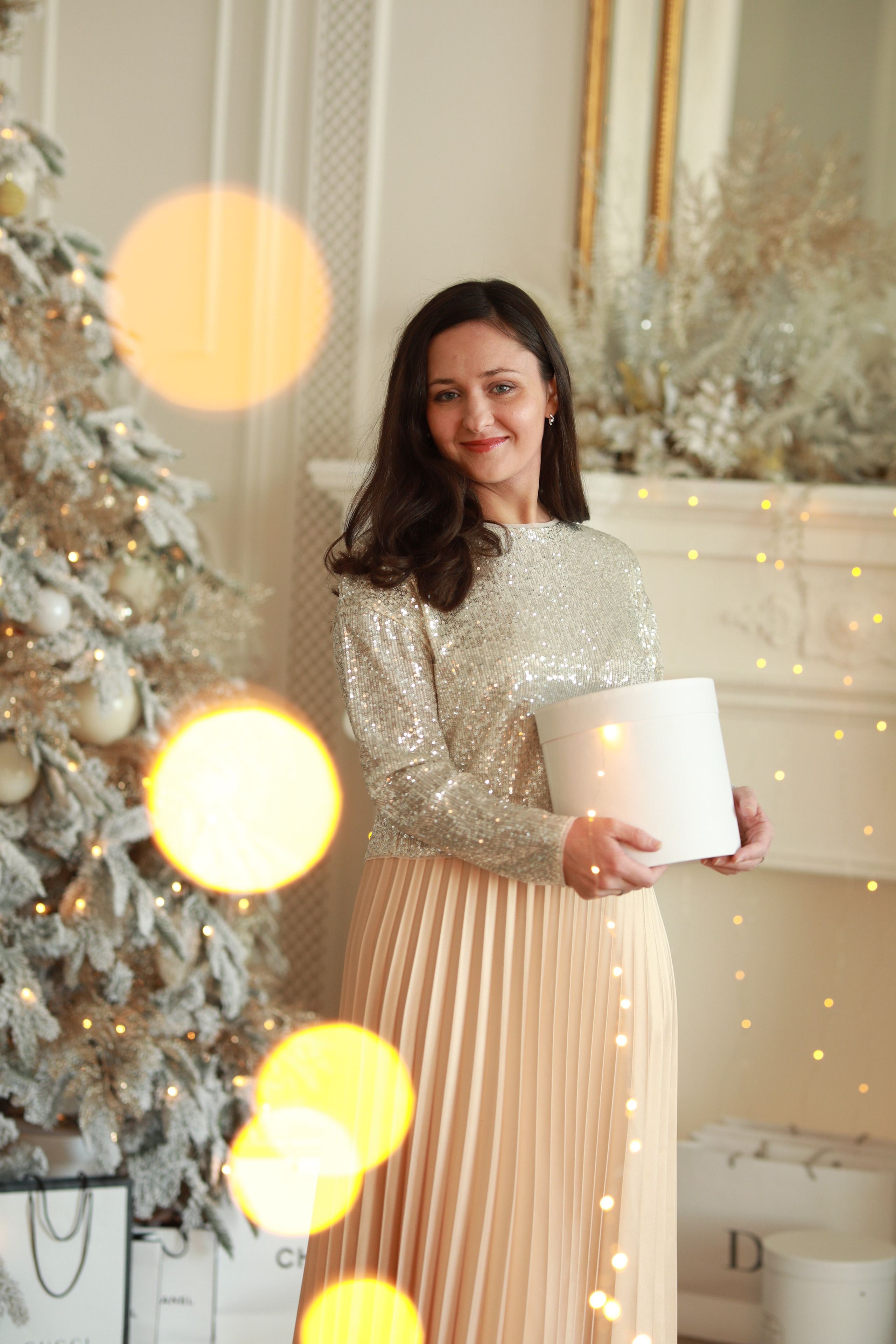 Новый год зал Angels. Фотограф Юлия Рязанова Москва семейный и детский