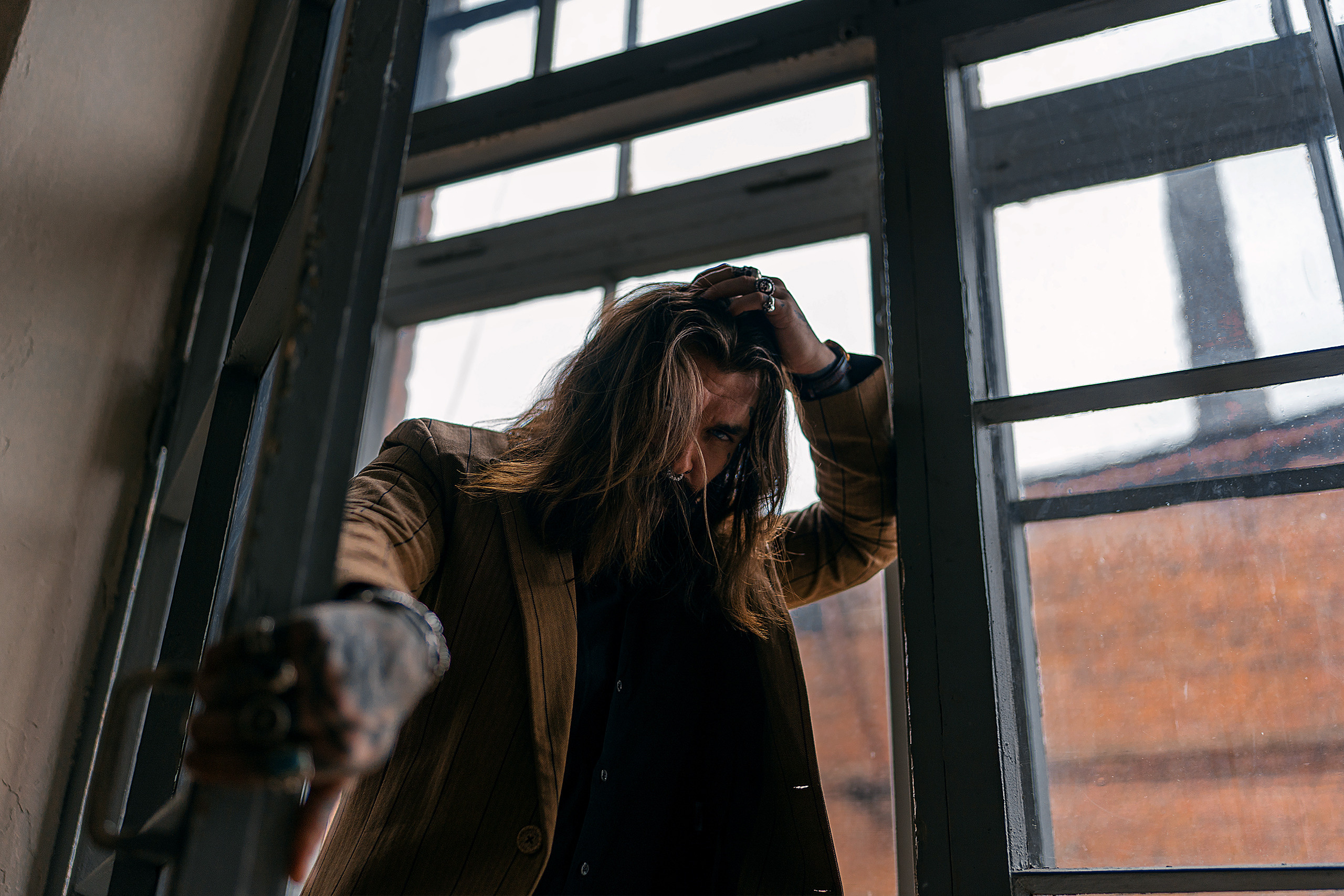 Мужская съемка, мужской портрет