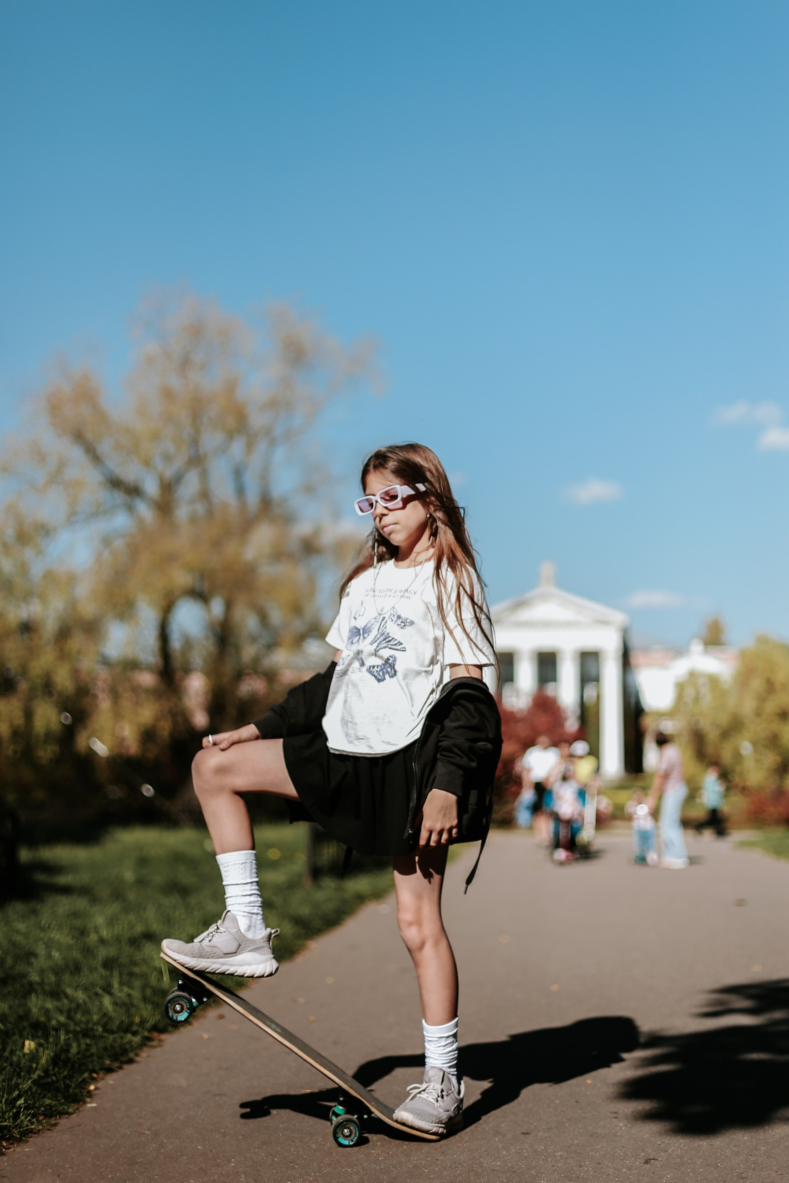 Гульшат и Агния в БотСаду. Антонина Морозова, профессиональный семейный фотограф видеограф