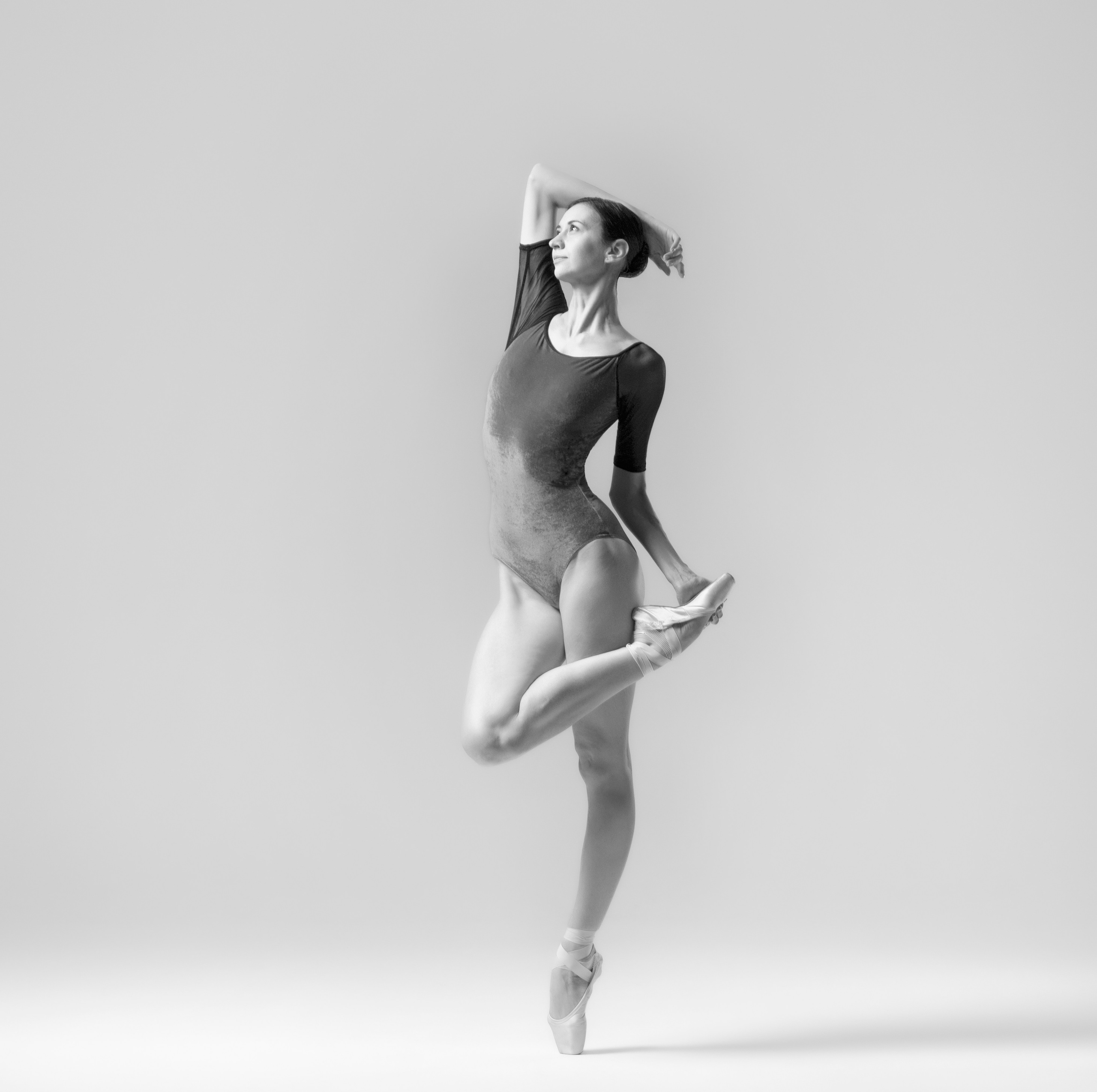 Анна ч\б версия. Балетный фотограф Москва Майоров Николай