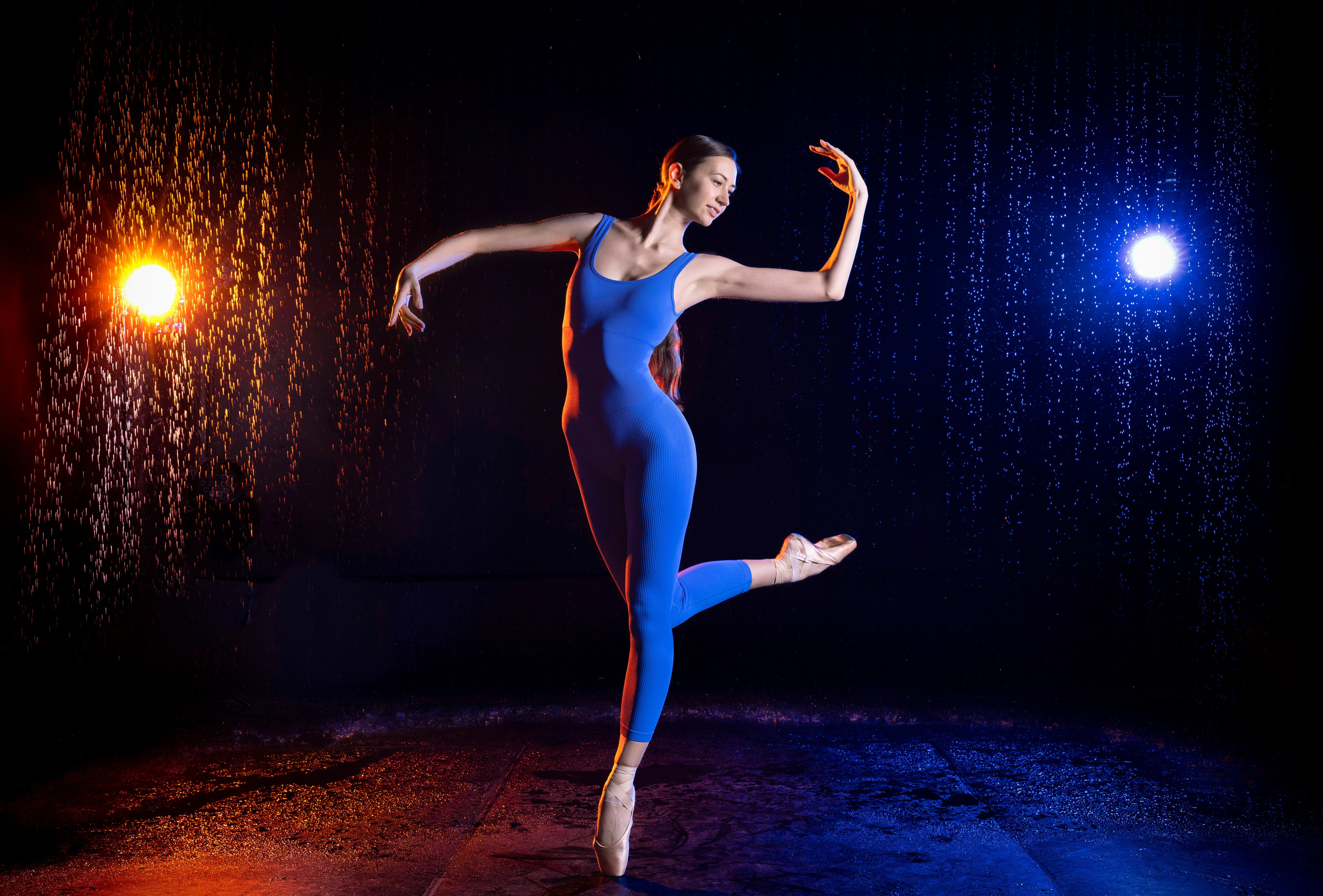 Анна в аква студии. Балетный фотограф Москва Майоров Николай