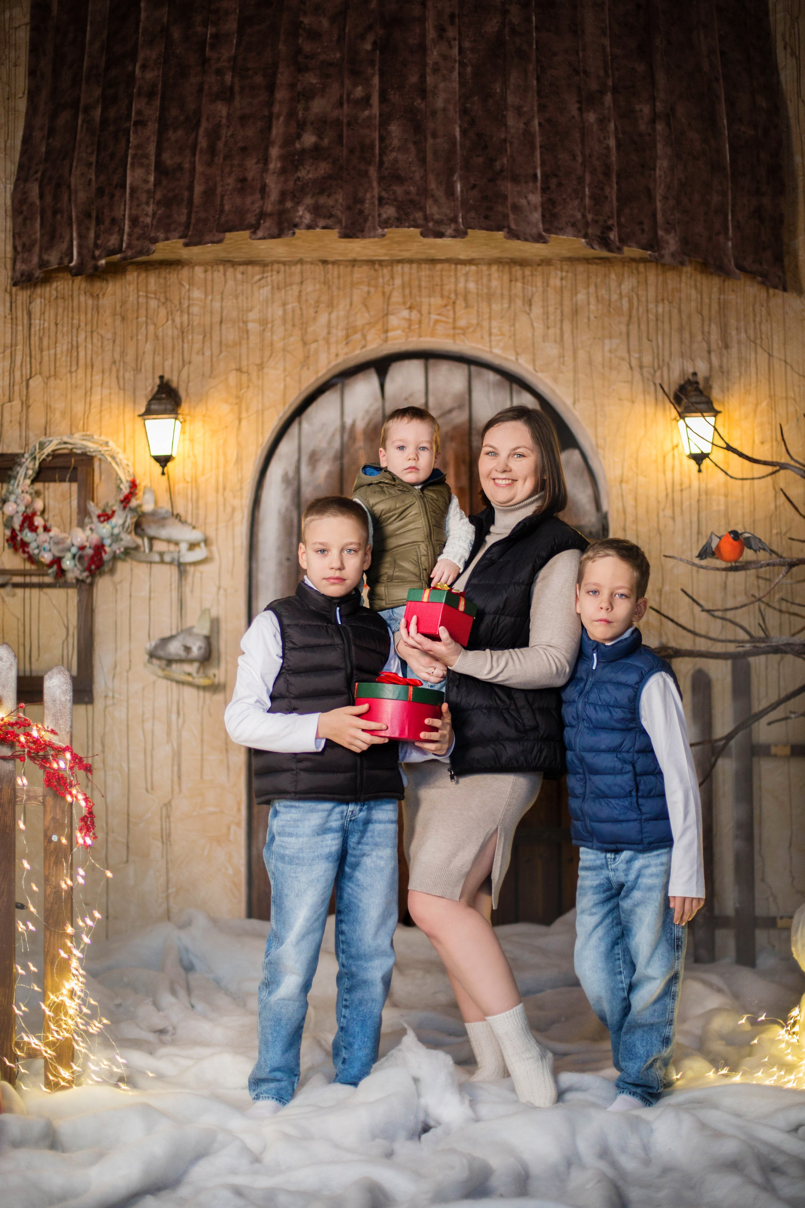 Фотостудия «Эль», Зимний дворик. Свадебный семейный и детский фотограф в Краснодаре Карина Федоровская