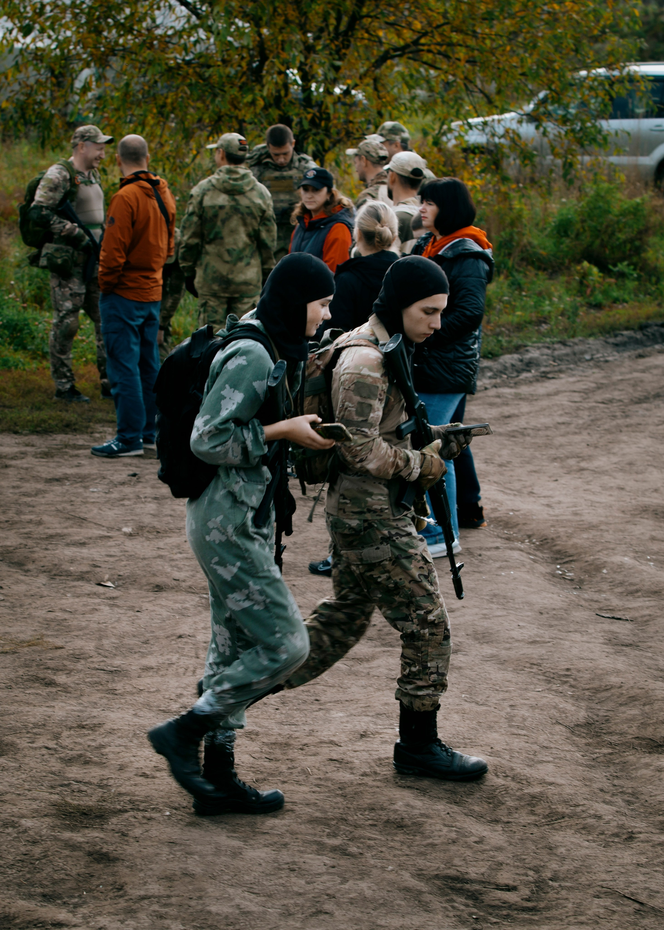 Квалификационные испытания. Сдача на шеврон «Боевая Единица». Портретный фотограф в Москве Дарья Цезария