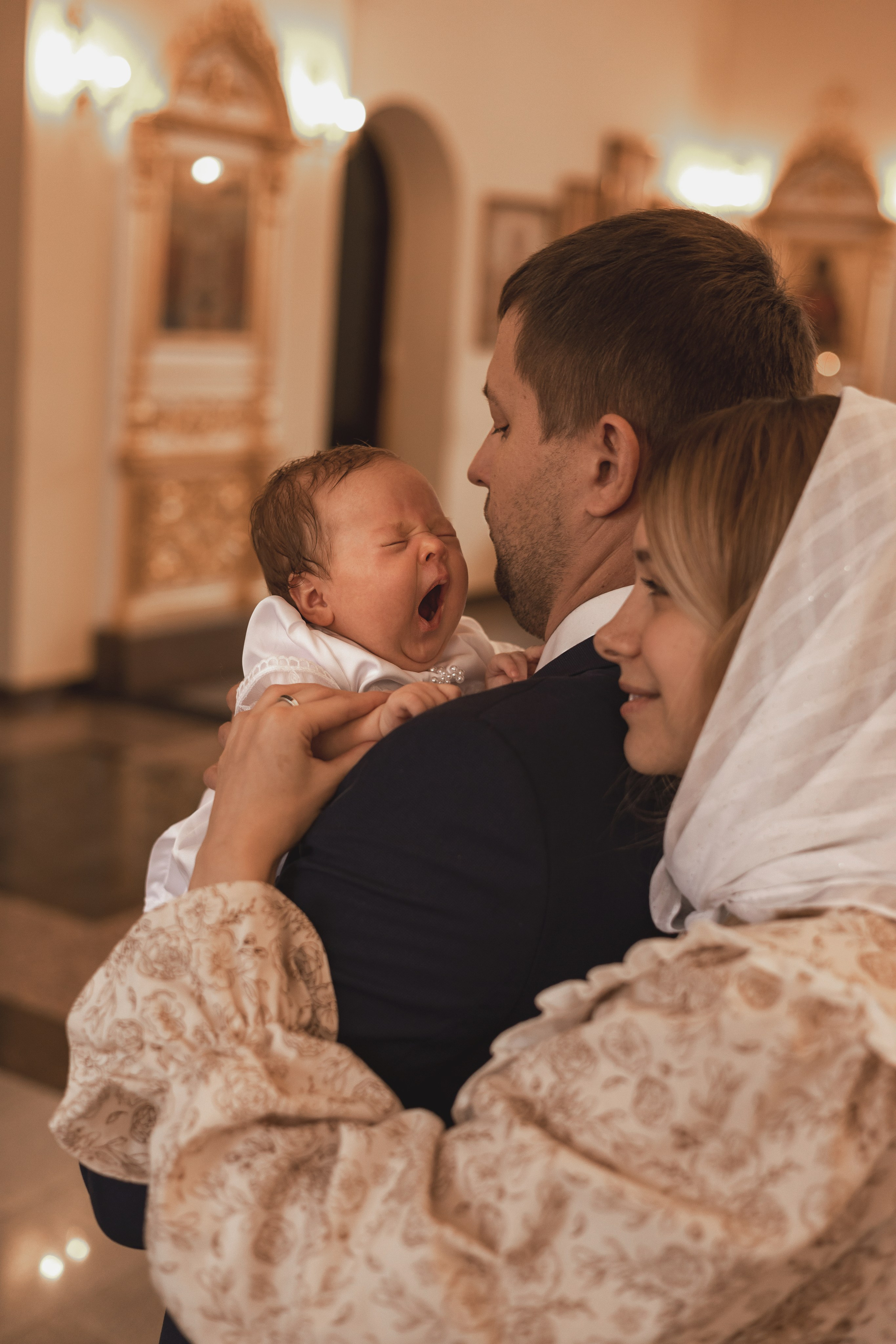 Съемка Таинство Крещения. Фотограф новорожденных Воронеж