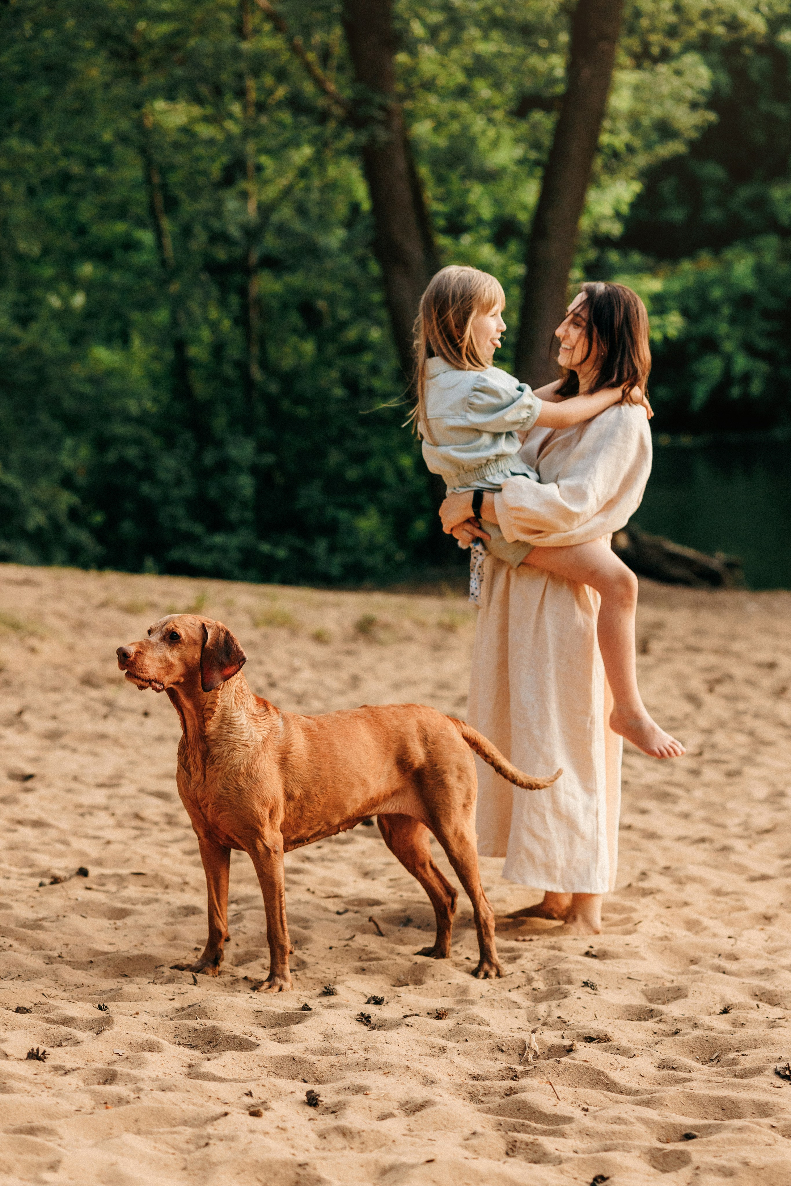 Марина, Глеб, Мая и Чили. Фотограф-анималист Елена Радченко, Москва