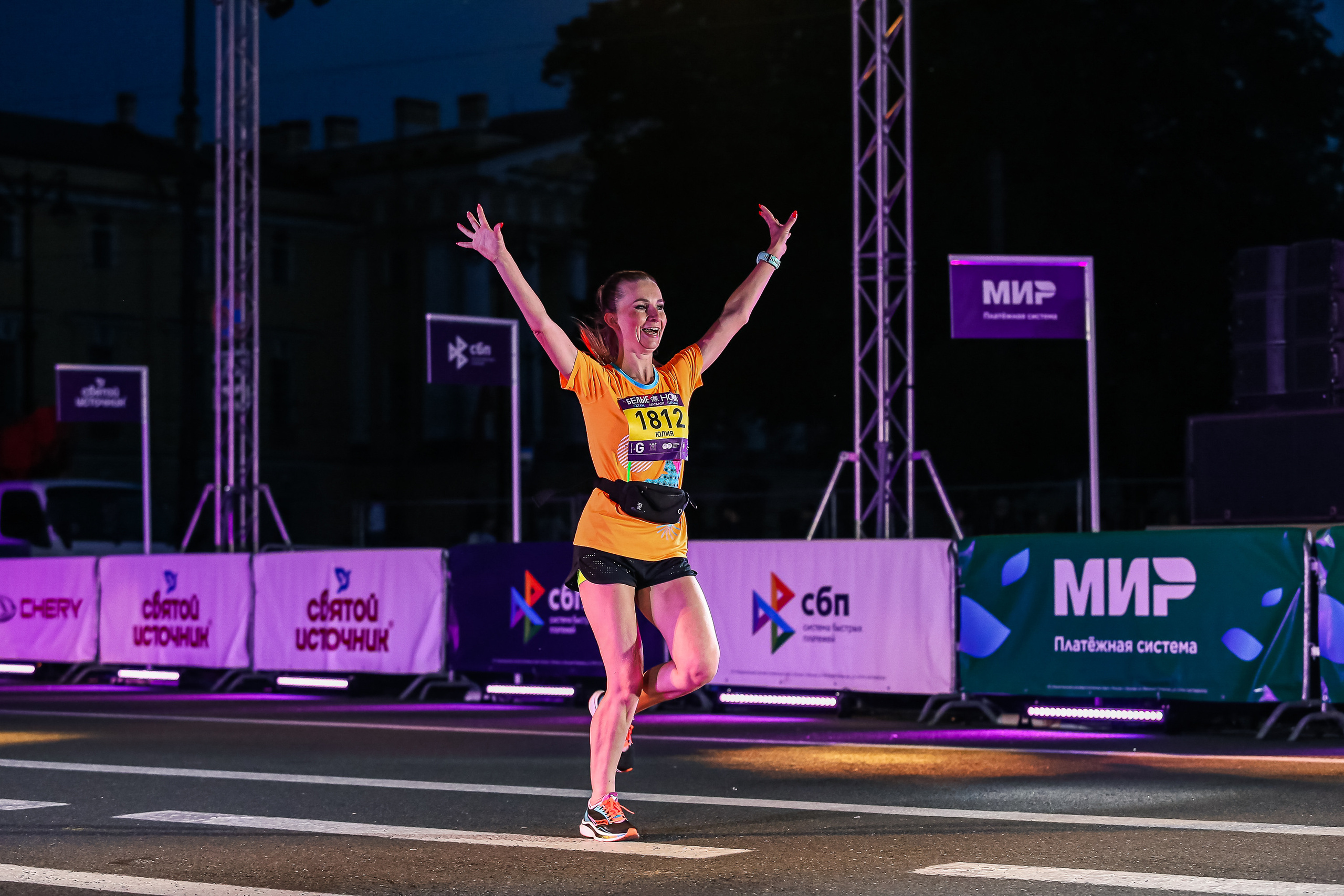 Марафон Белые Ночи 2023. Сергей Гусев — спортивная фотография, виртуальные туры, 3д панорамы