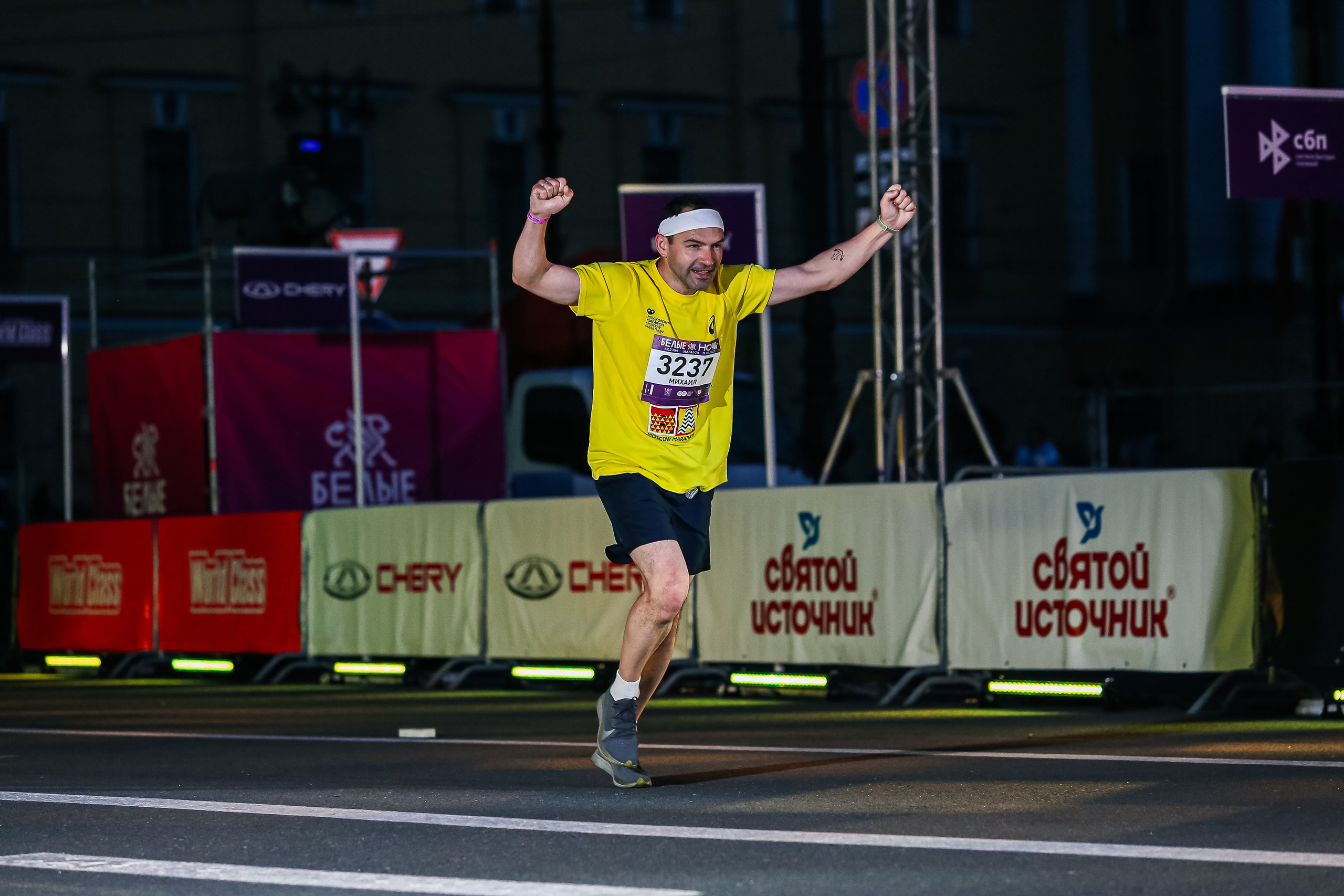 Марафон Белые Ночи 2023. Сергей Гусев — спортивная фотография, виртуальные туры, 3д панорамы