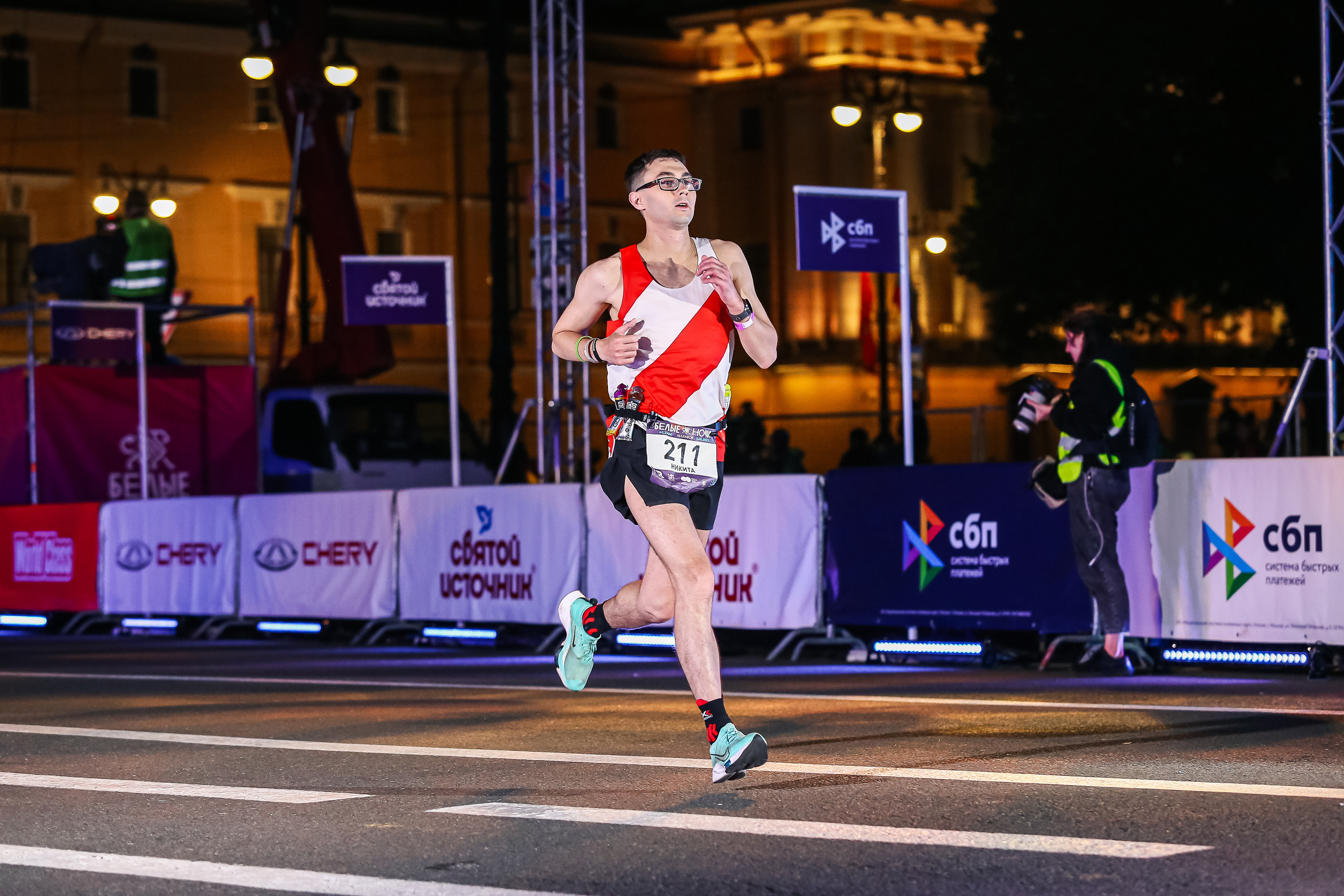 Марафон Белые Ночи 2023. Сергей Гусев — спортивная фотография, виртуальные туры, 3д панорамы