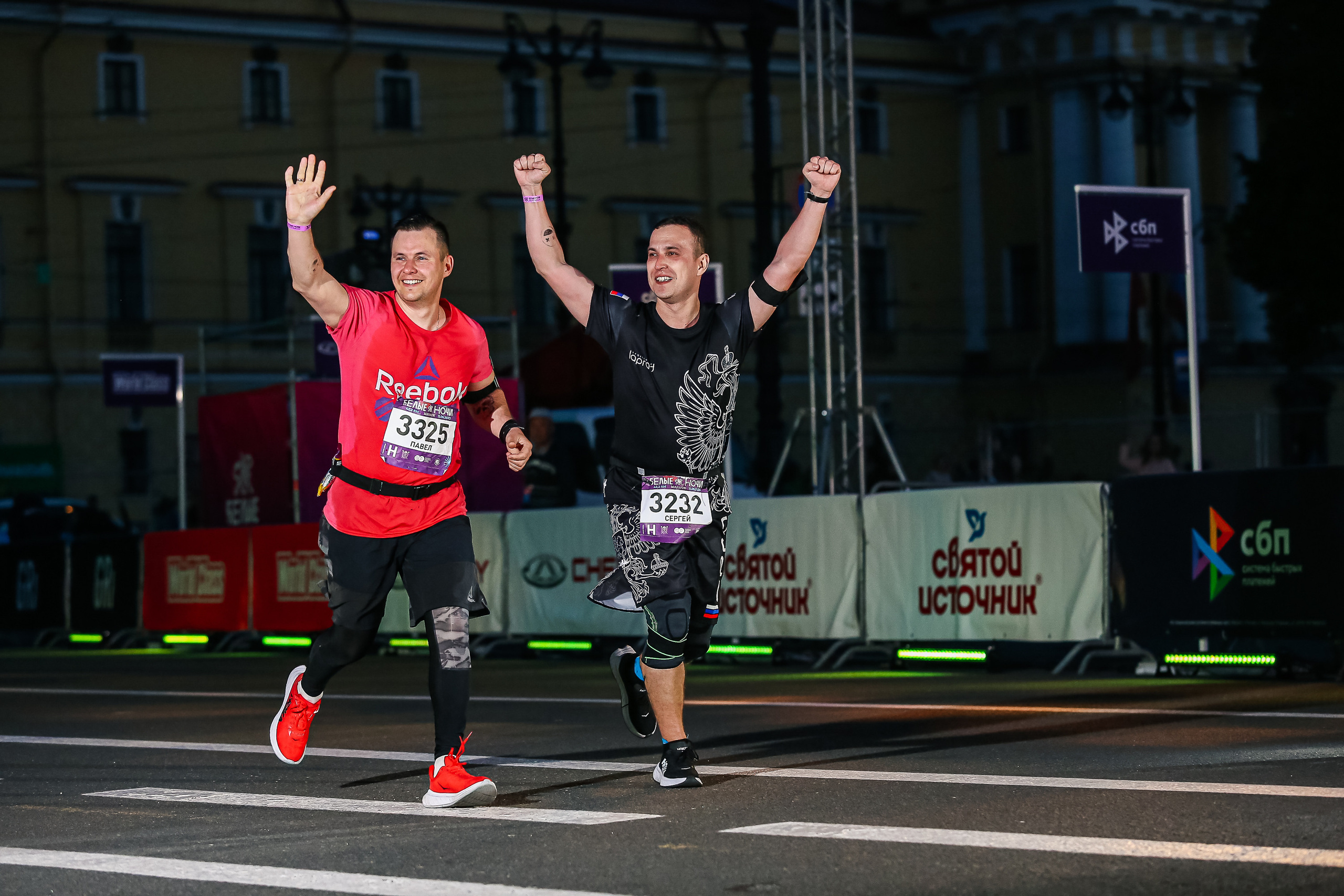 Марафон Белые Ночи 2023. Сергей Гусев — спортивная фотография, виртуальные туры, 3д панорамы