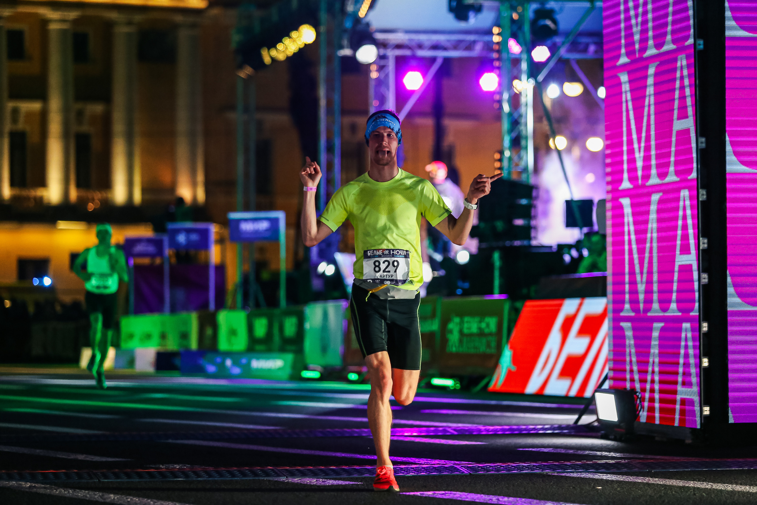 Марафон Белые Ночи 2023. Сергей Гусев — спортивная фотография, виртуальные туры, 3д панорамы