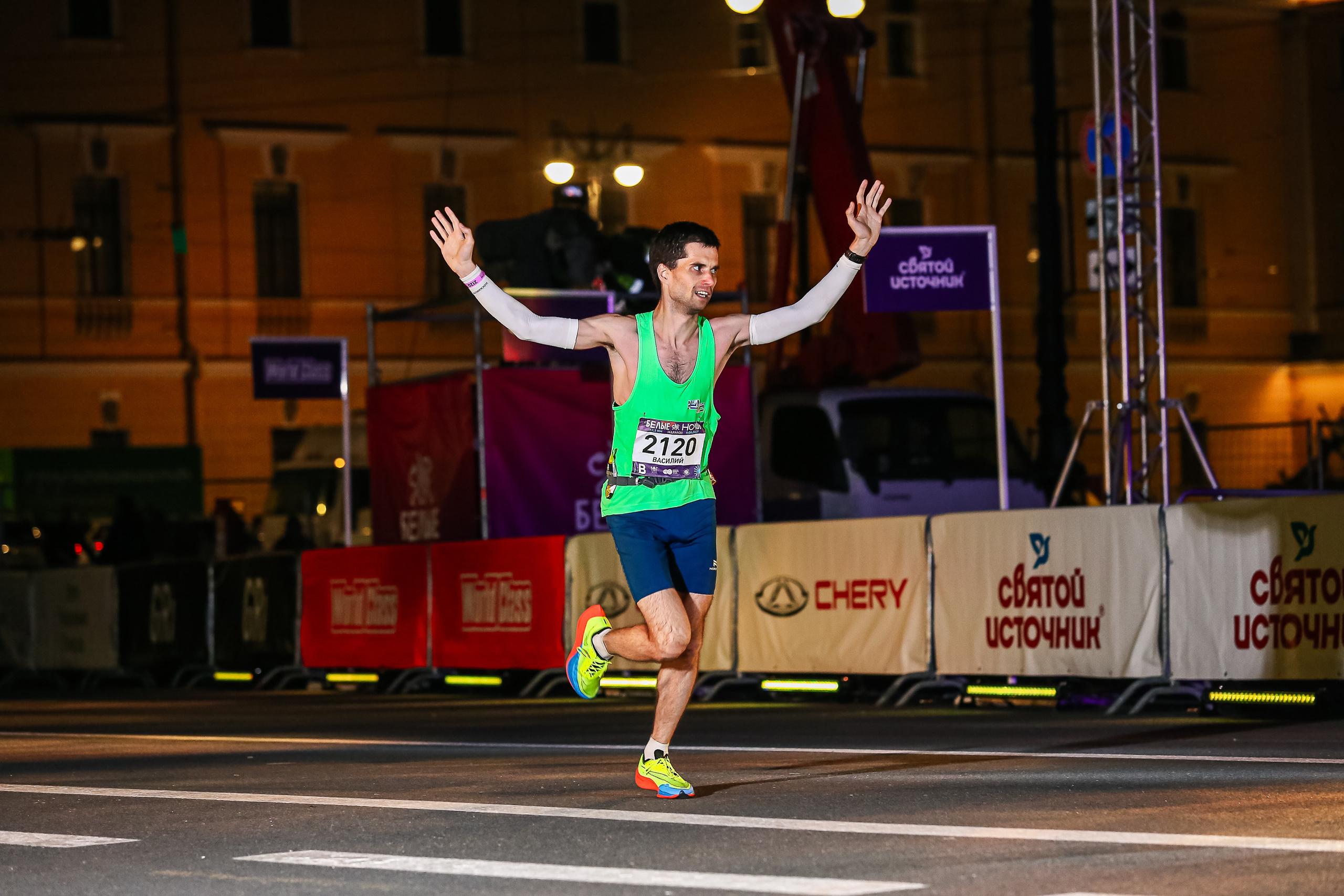 Марафон Белые Ночи 2023. Сергей Гусев — спортивная фотография, виртуальные туры, 3д панорамы