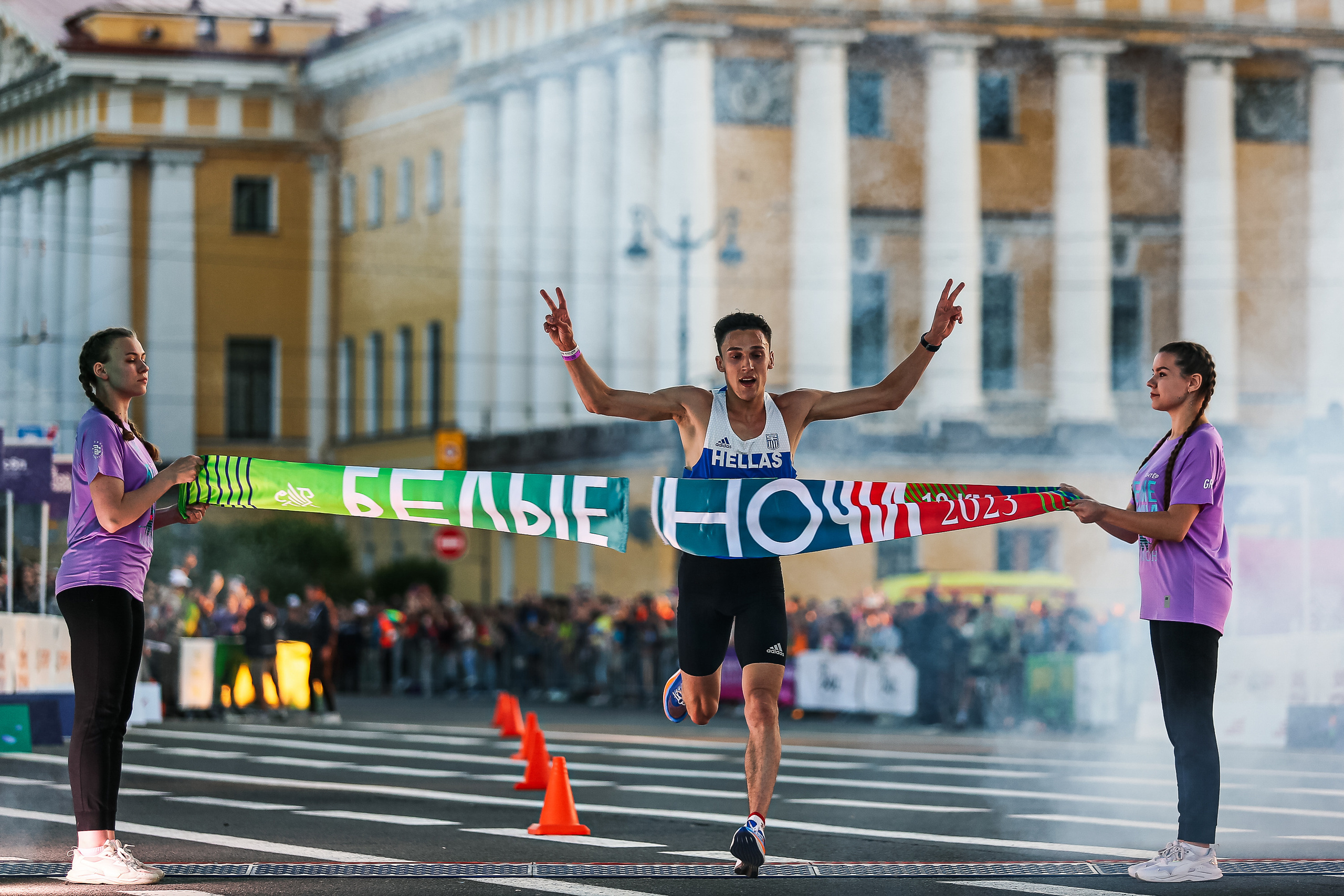 Марафон Белые Ночи 2023. Сергей Гусев — спортивная фотография, виртуальные туры, 3д панорамы