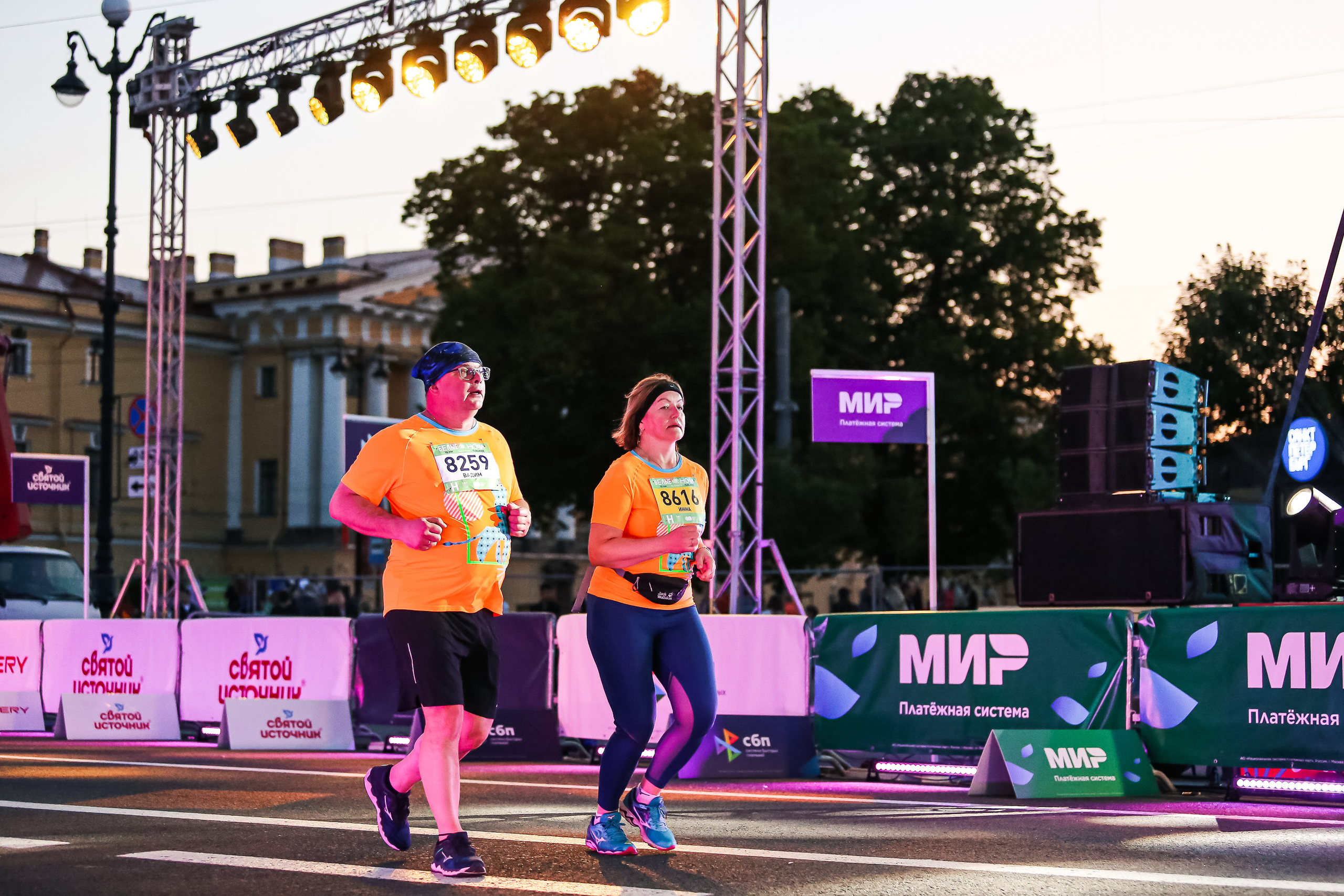 Марафон Белые Ночи 2023. Сергей Гусев — спортивная фотография, виртуальные туры, 3д панорамы