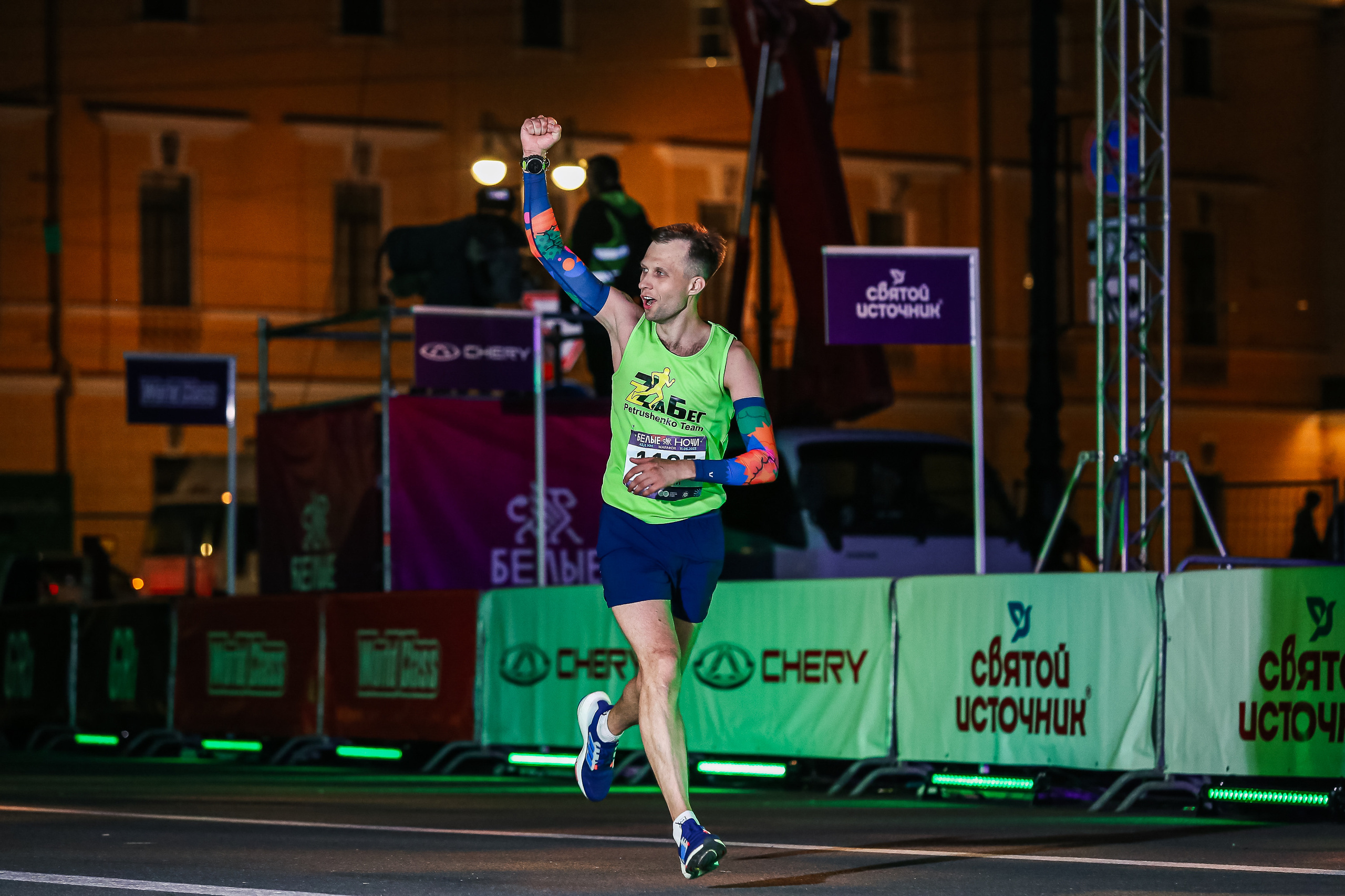 Марафон Белые Ночи 2023. Сергей Гусев — спортивная фотография, виртуальные туры, 3д панорамы