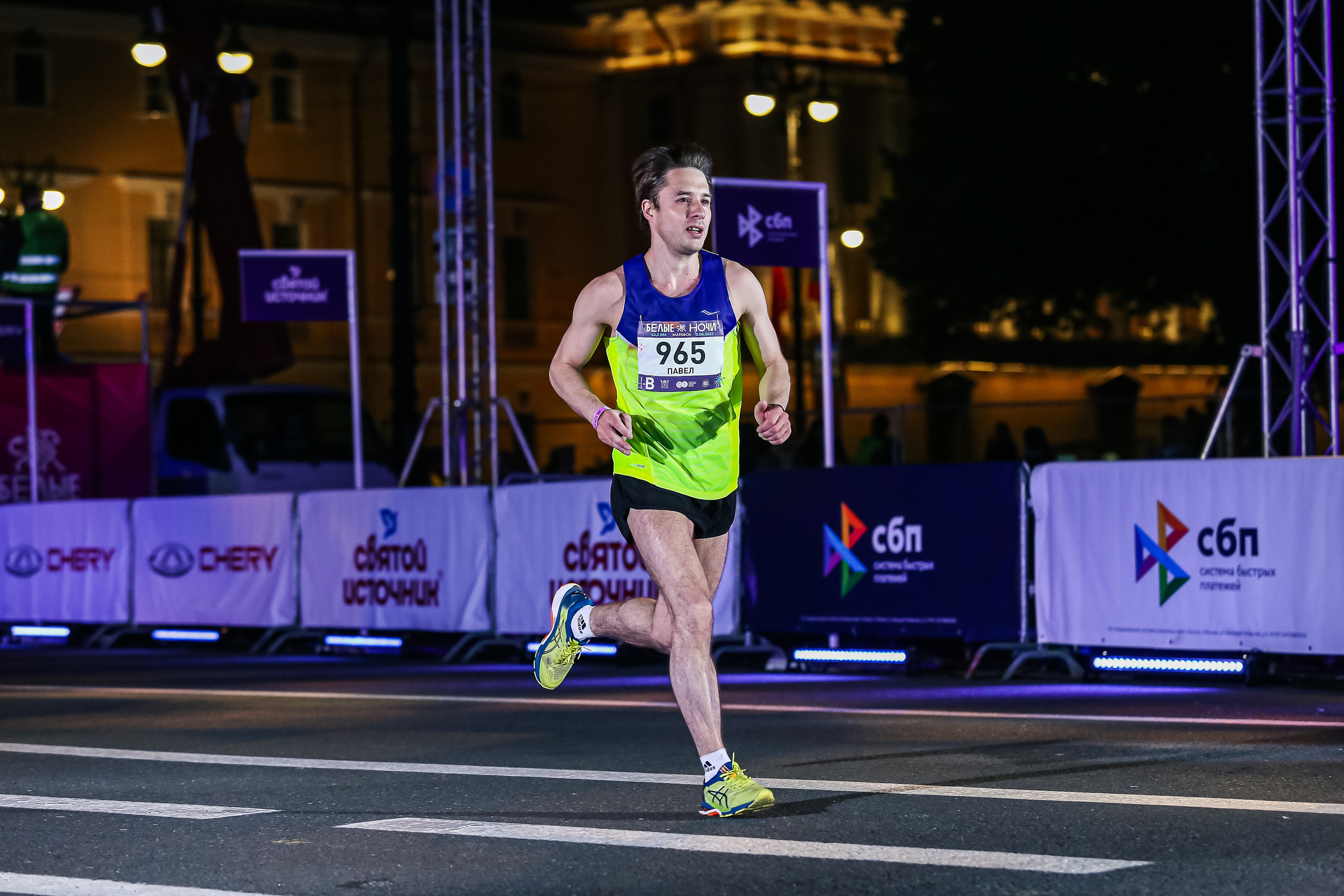 Марафон Белые Ночи 2023. Сергей Гусев — спортивная фотография, виртуальные туры, 3д панорамы