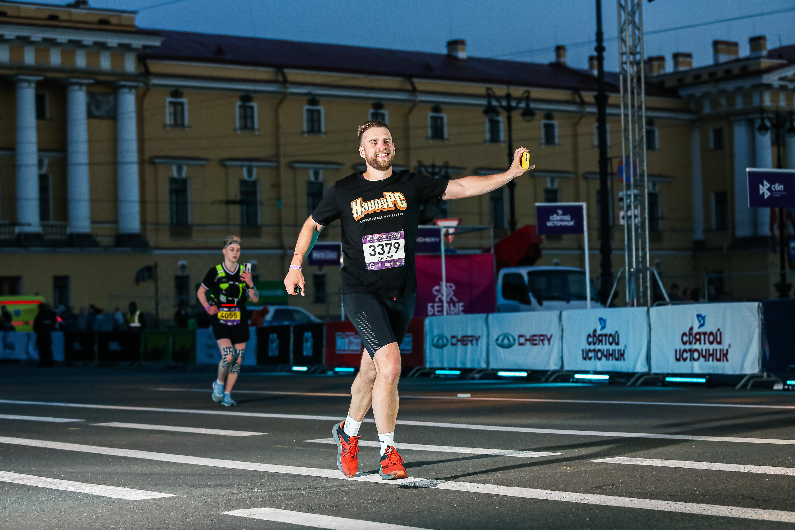 Марафон Белые Ночи 2023. Сергей Гусев — спортивная фотография, виртуальные туры, 3д панорамы