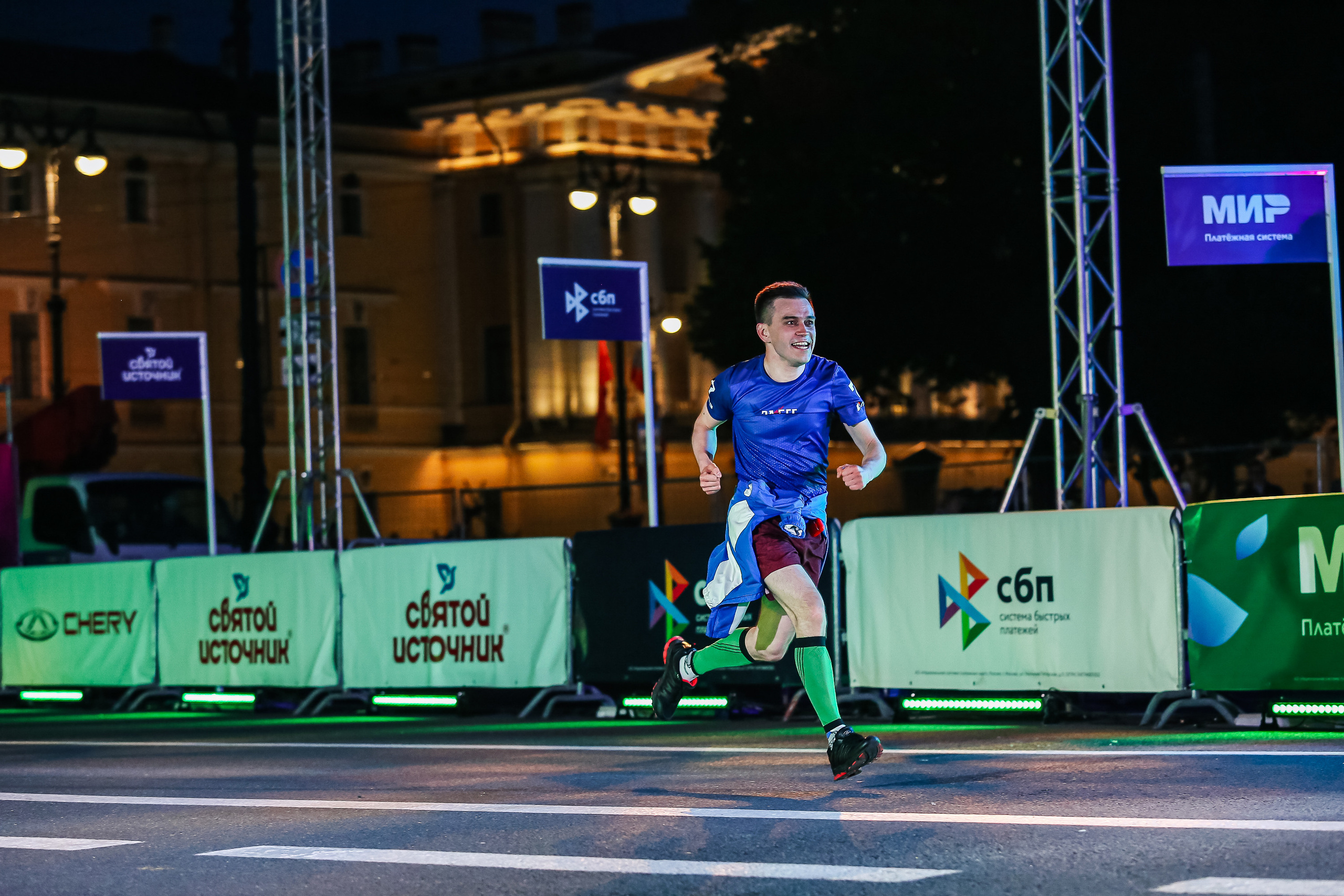 Марафон Белые Ночи 2023. Сергей Гусев — спортивная фотография, виртуальные туры, 3д панорамы