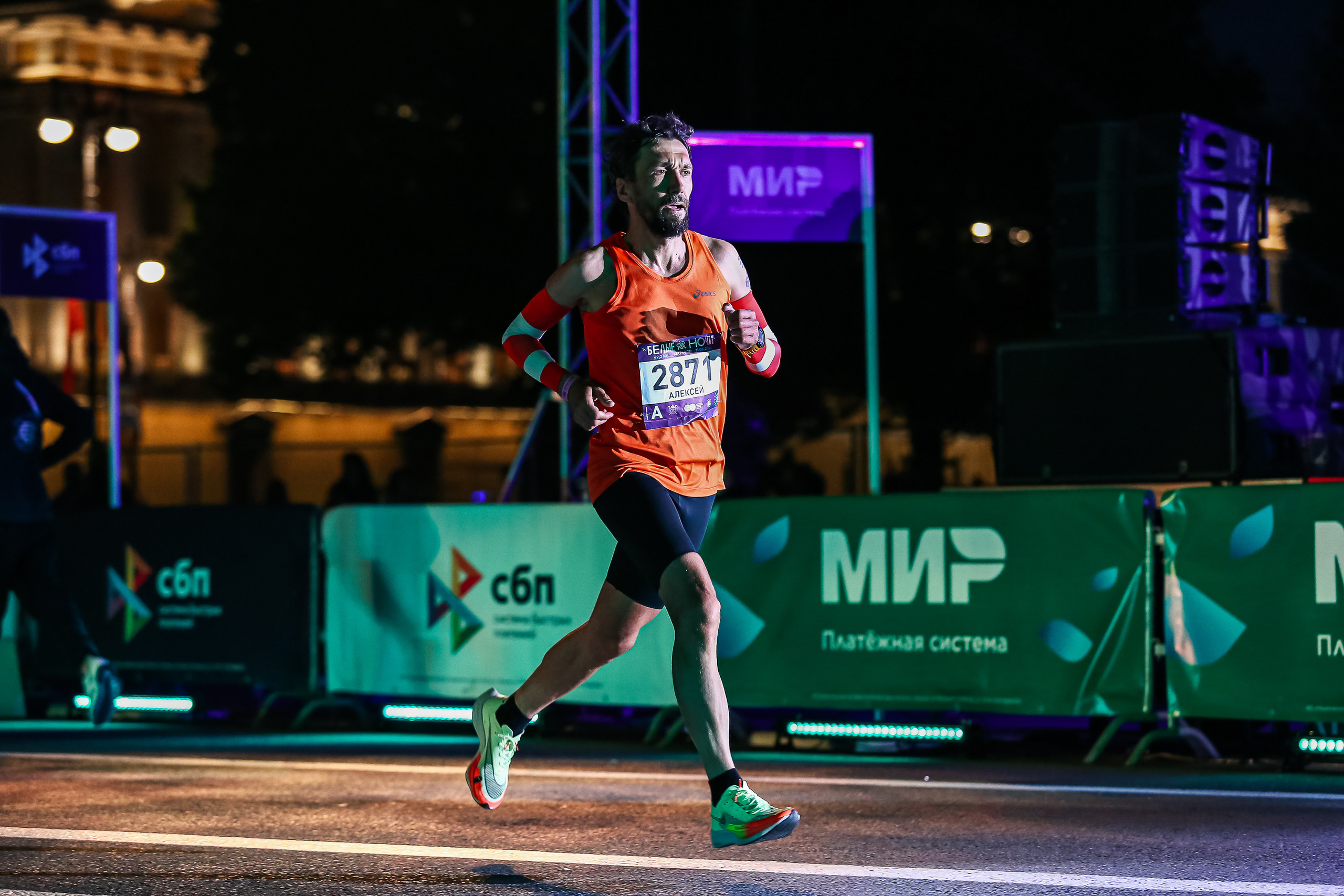 Марафон Белые Ночи 2023. Сергей Гусев — спортивная фотография, виртуальные туры, 3д панорамы