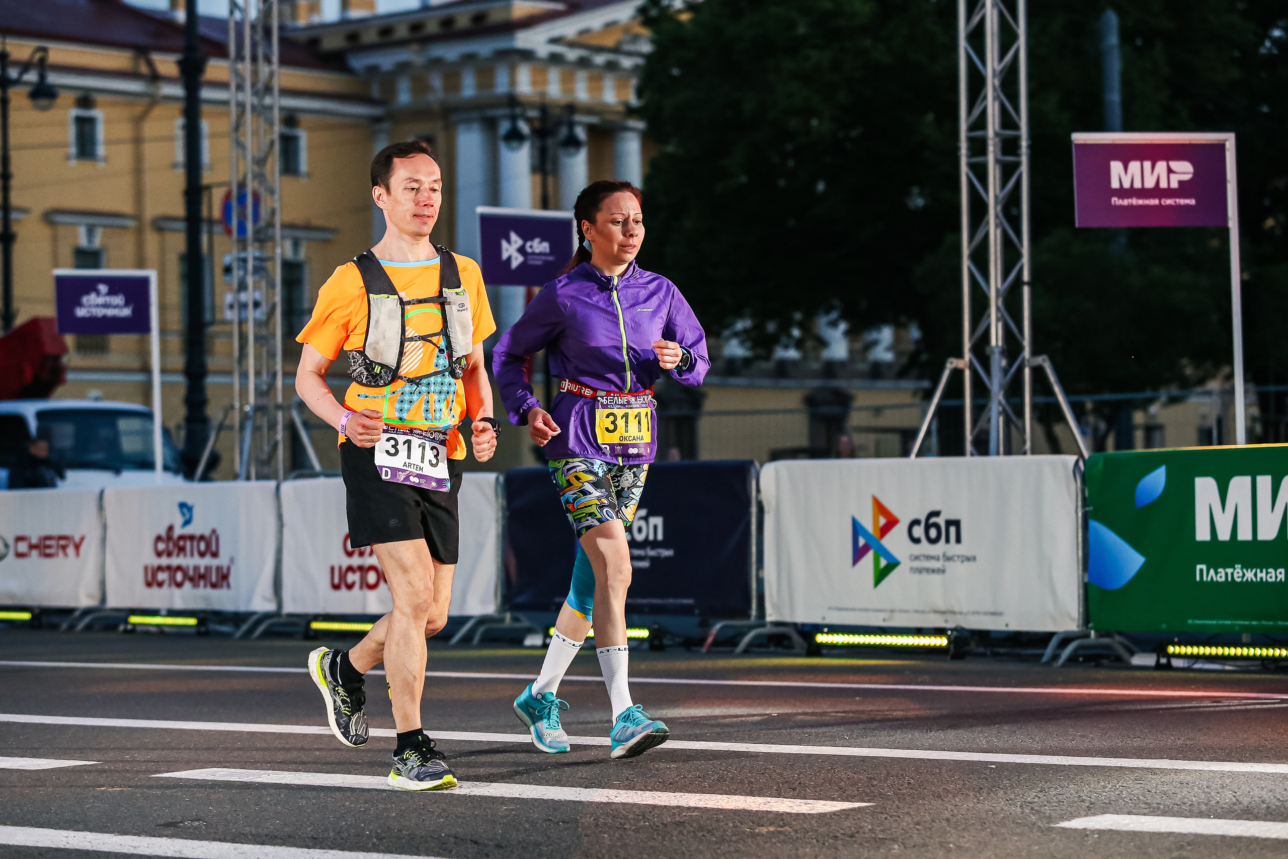 Марафон Белые Ночи 2023. Сергей Гусев — спортивная фотография, виртуальные туры, 3д панорамы