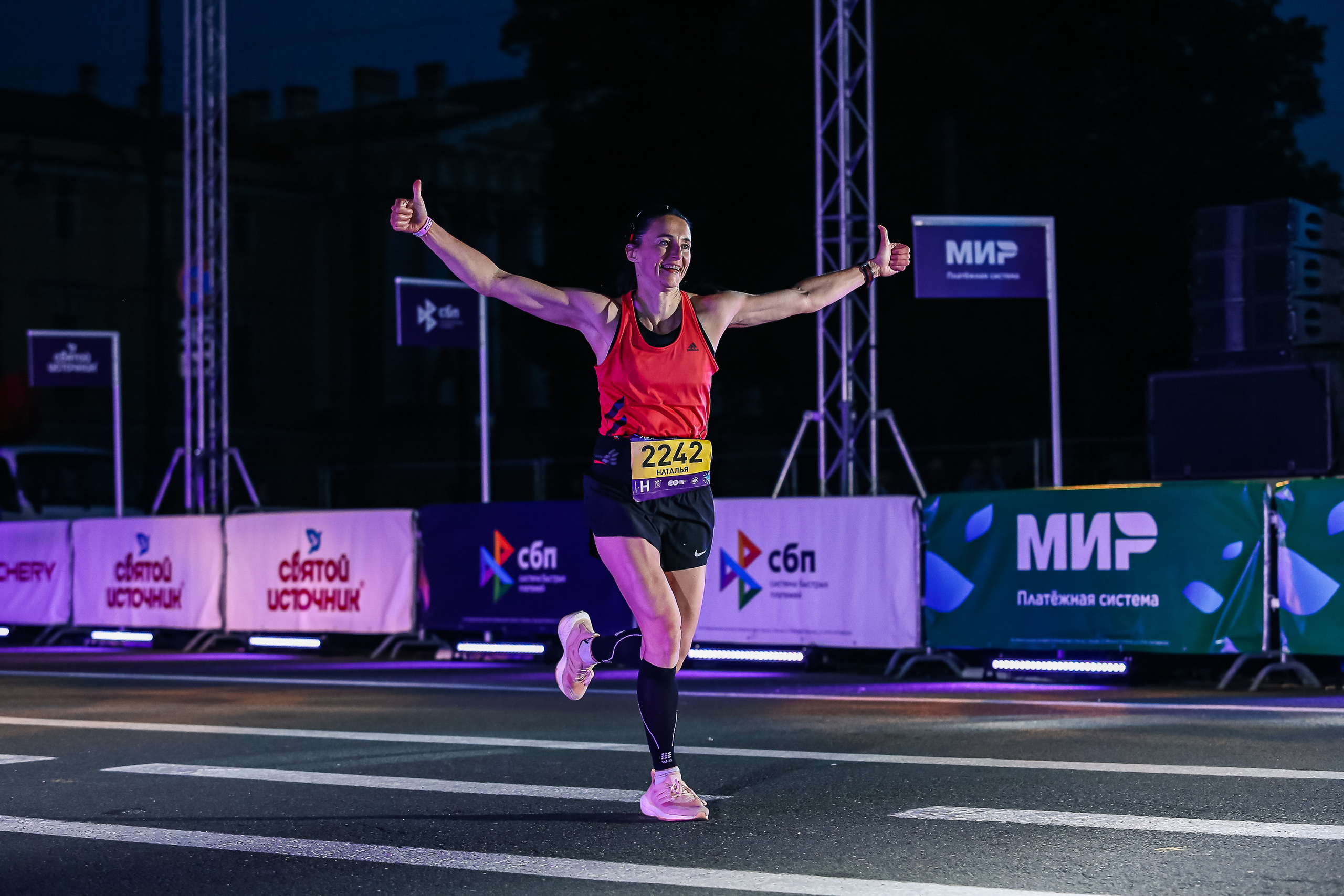 Марафон Белые Ночи 2023. Сергей Гусев — спортивная фотография, виртуальные туры, 3д панорамы