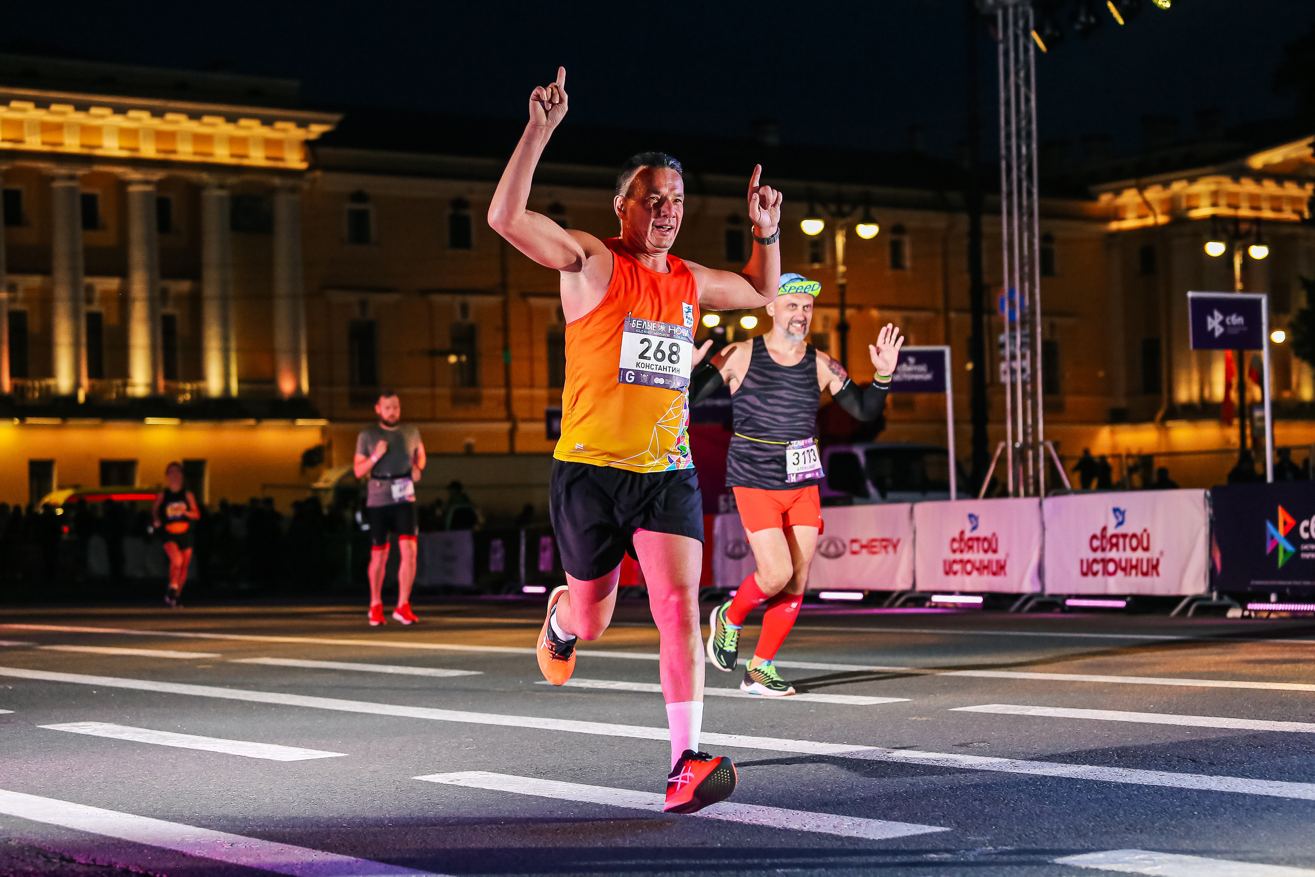 Марафон Белые Ночи 2023. Сергей Гусев — спортивная фотография, виртуальные туры, 3д панорамы