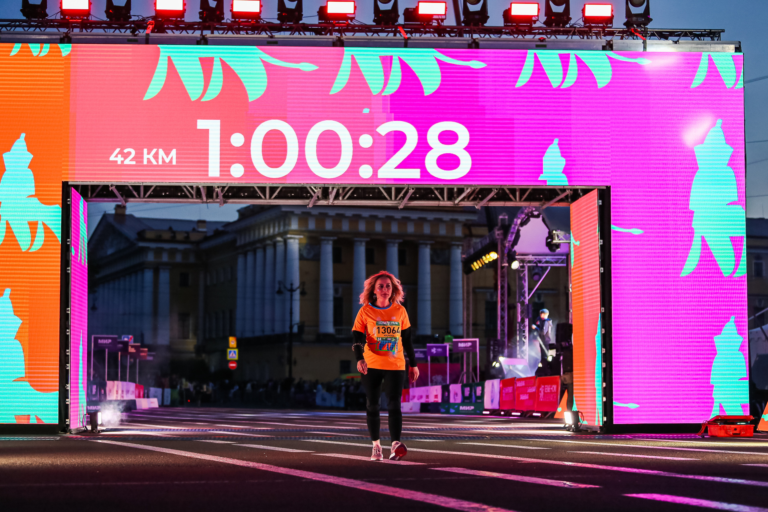 Марафон Белые Ночи 2023. Сергей Гусев — спортивная фотография, виртуальные туры, 3д панорамы