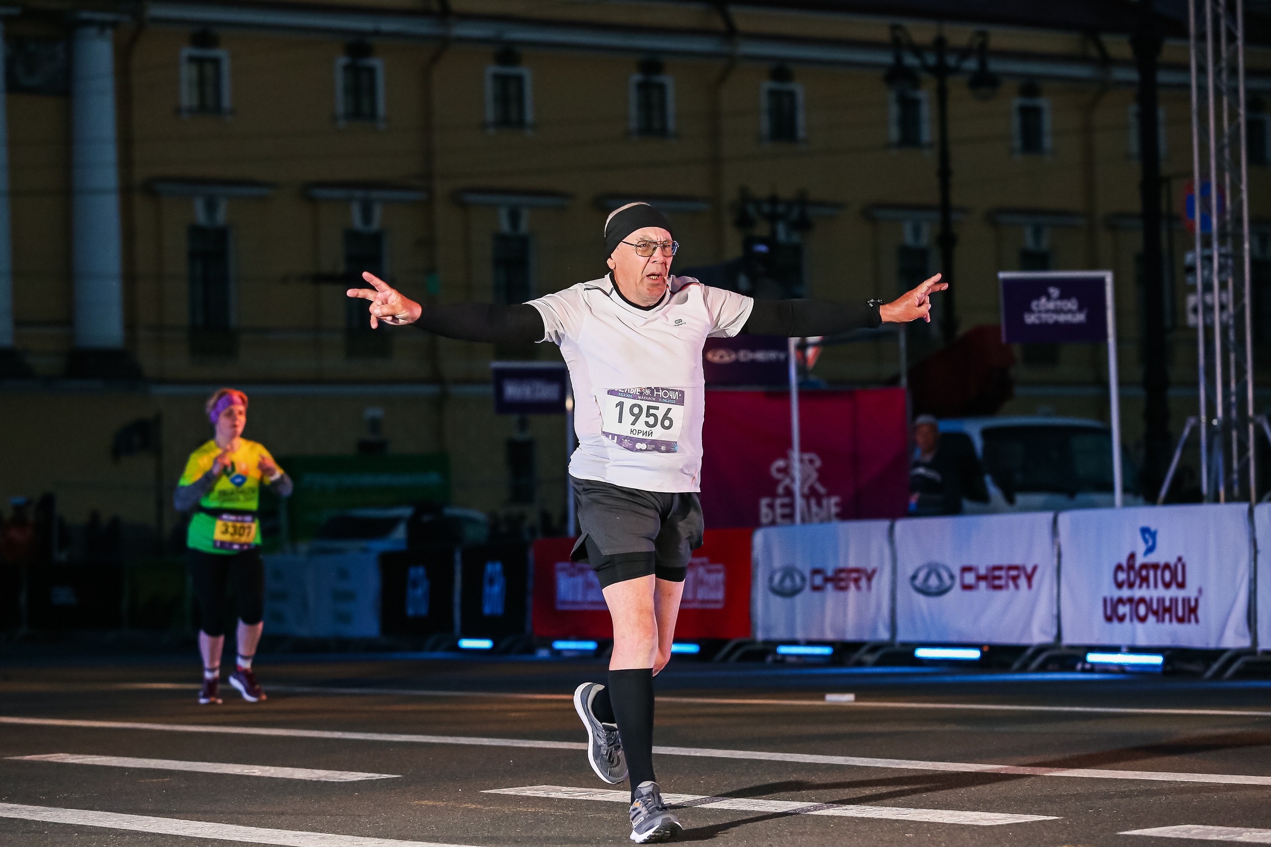 Марафон Белые Ночи 2023. Сергей Гусев — спортивная фотография, виртуальные туры, 3д панорамы