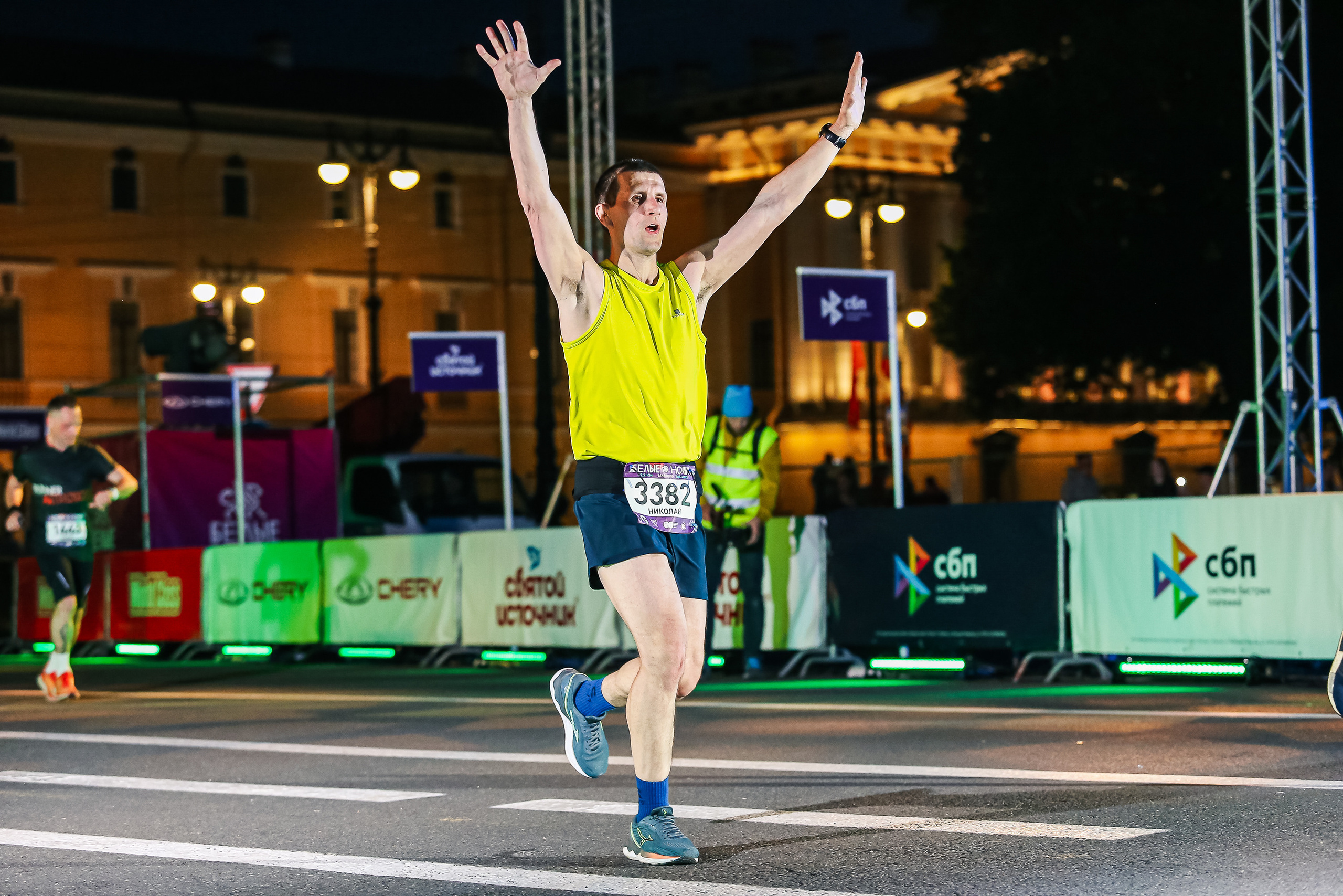 Марафон Белые Ночи 2023. Сергей Гусев — спортивная фотография, виртуальные туры, 3д панорамы