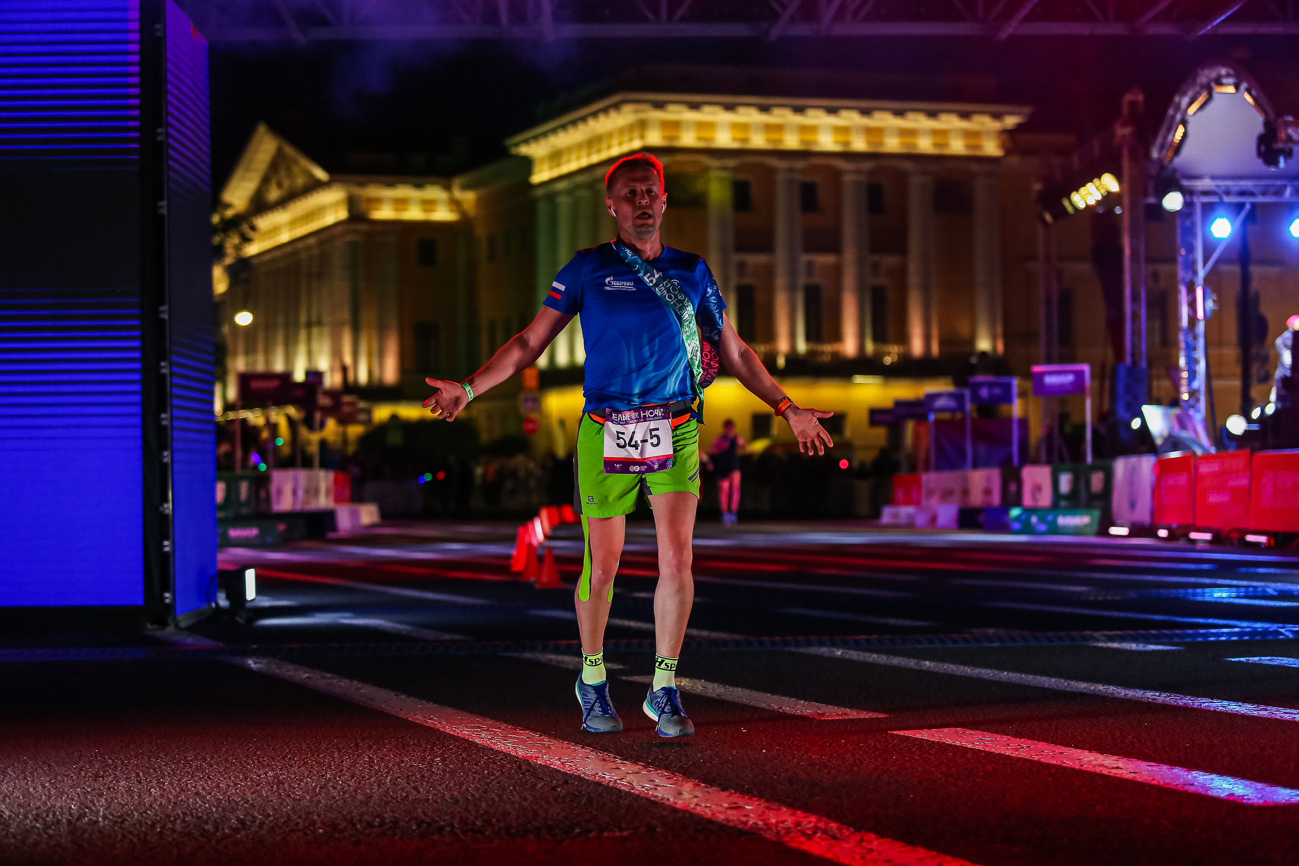 Марафон Белые Ночи 2023. Сергей Гусев — спортивная фотография, виртуальные туры, 3д панорамы