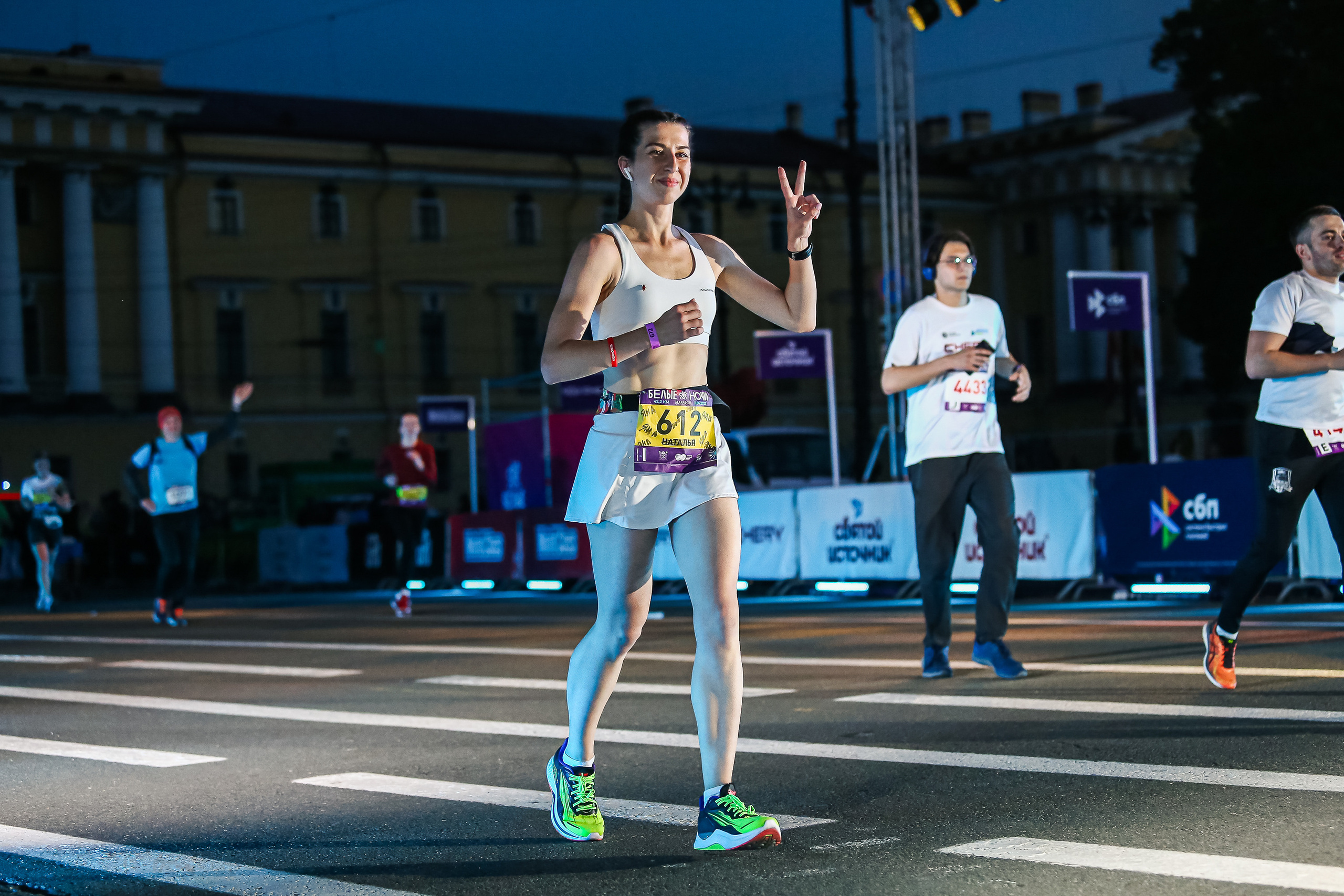 Марафон Белые Ночи 2023. Сергей Гусев — спортивная фотография, виртуальные туры, 3д панорамы