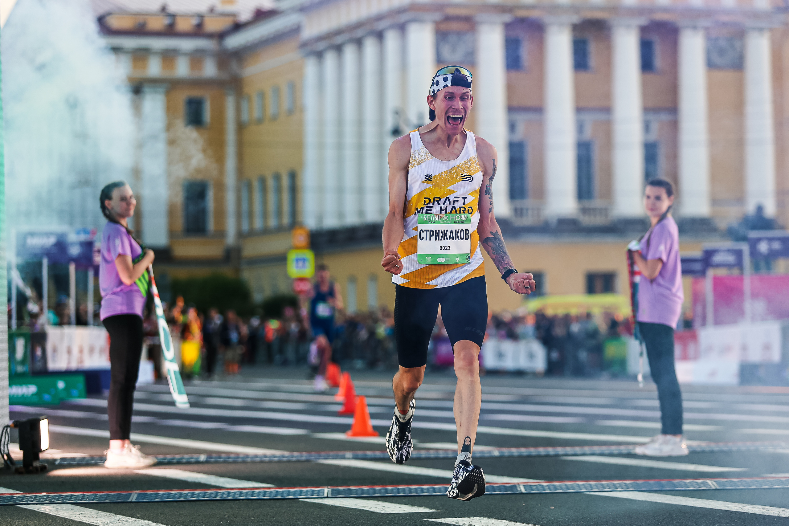 Марафон Белые Ночи 2023. Сергей Гусев — спортивная фотография, виртуальные туры, 3д панорамы