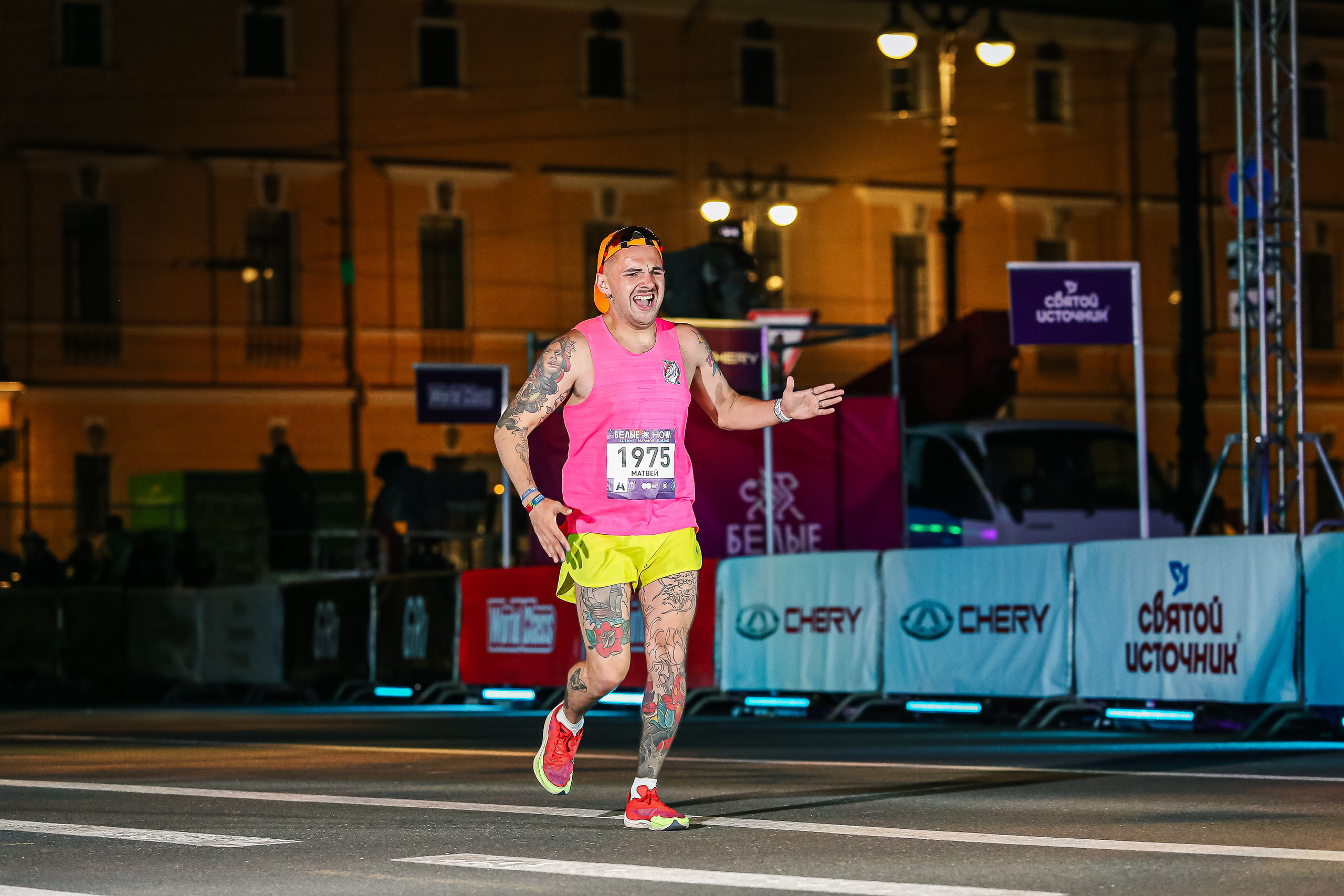 Марафон Белые Ночи 2023. Сергей Гусев — спортивная фотография, виртуальные туры, 3д панорамы