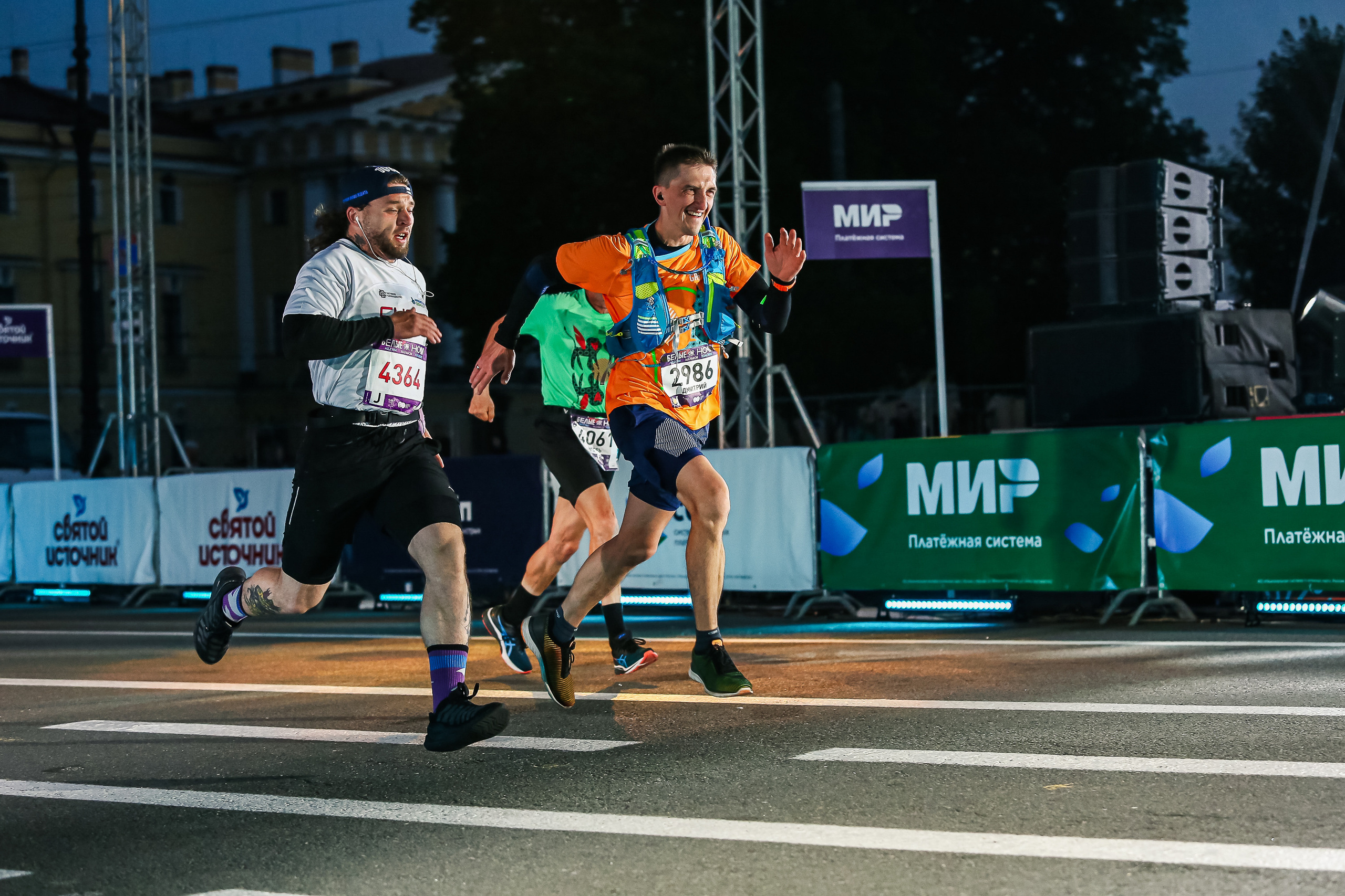 Марафон Белые Ночи 2023. Сергей Гусев — спортивная фотография, виртуальные туры, 3д панорамы