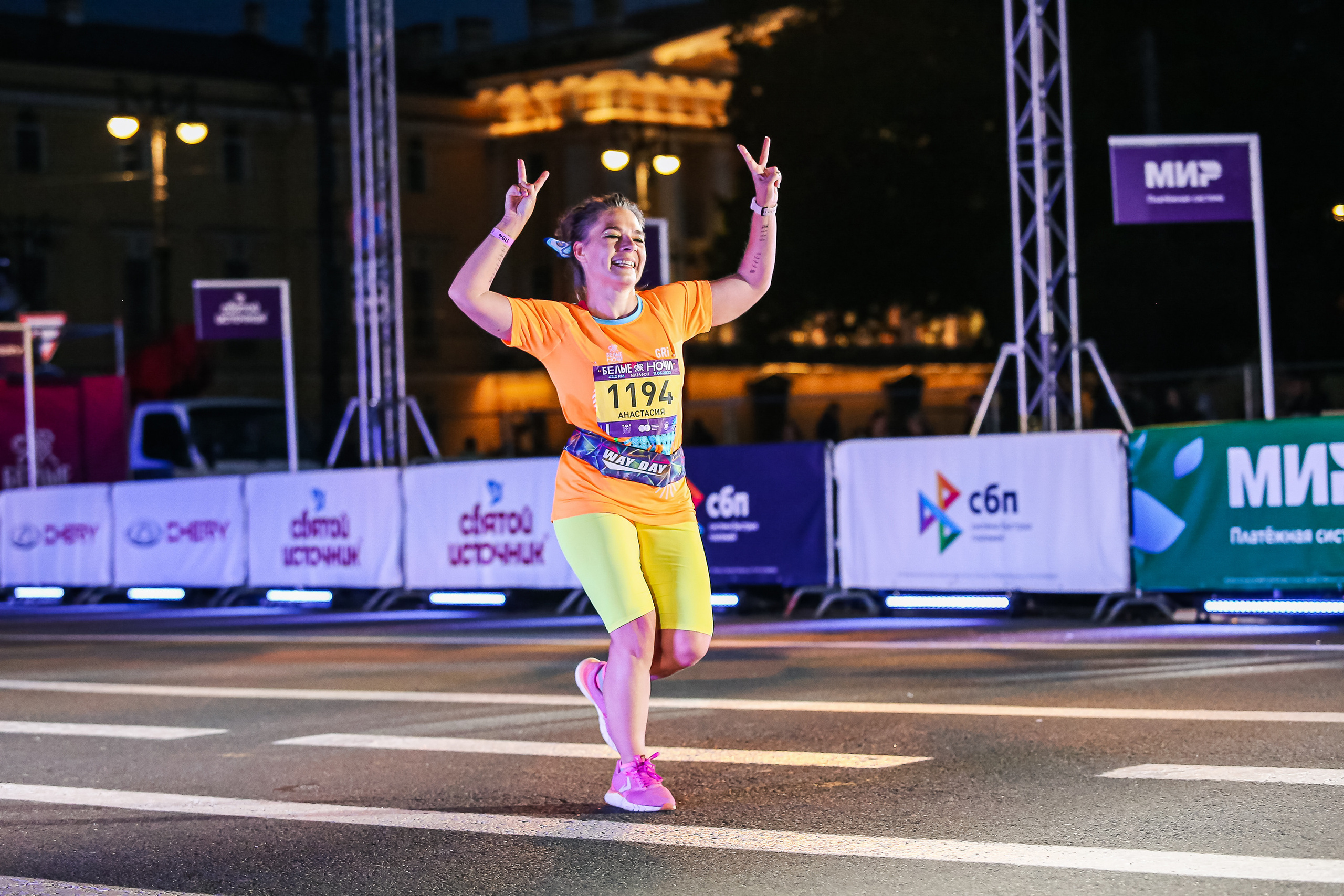 Марафон Белые Ночи 2023. Сергей Гусев — спортивная фотография, виртуальные туры, 3д панорамы