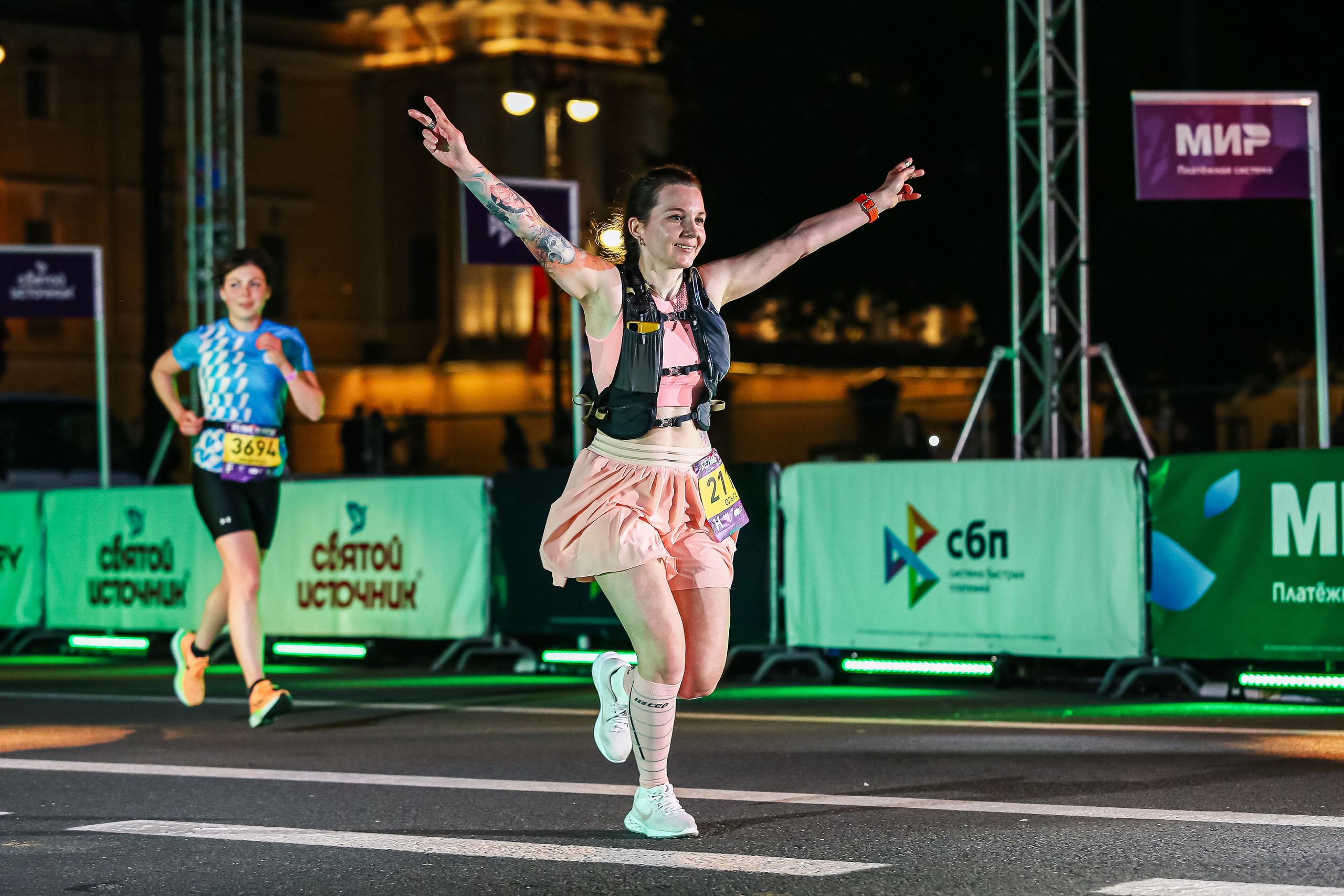 Марафон Белые Ночи 2023. Сергей Гусев — спортивная фотография, виртуальные туры, 3д панорамы