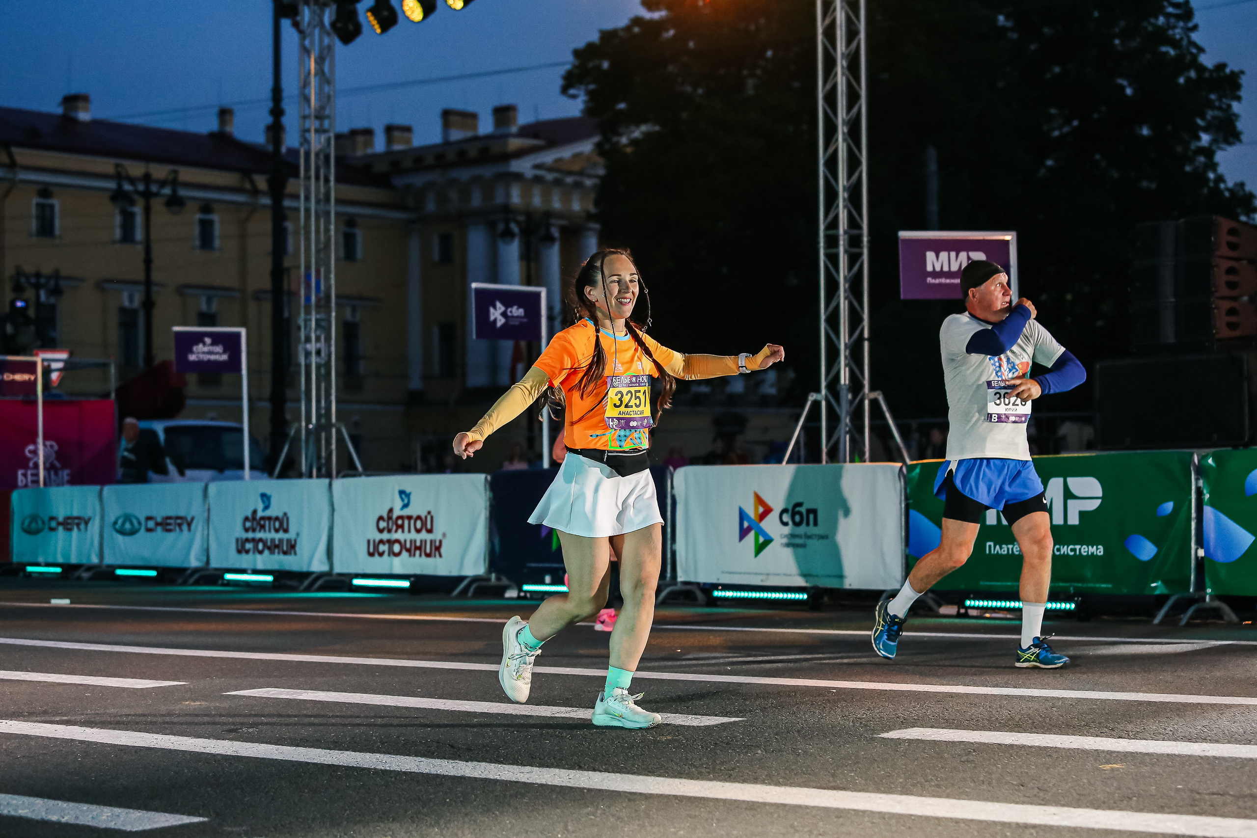 Марафон Белые Ночи 2023. Сергей Гусев — спортивная фотография, виртуальные туры, 3д панорамы